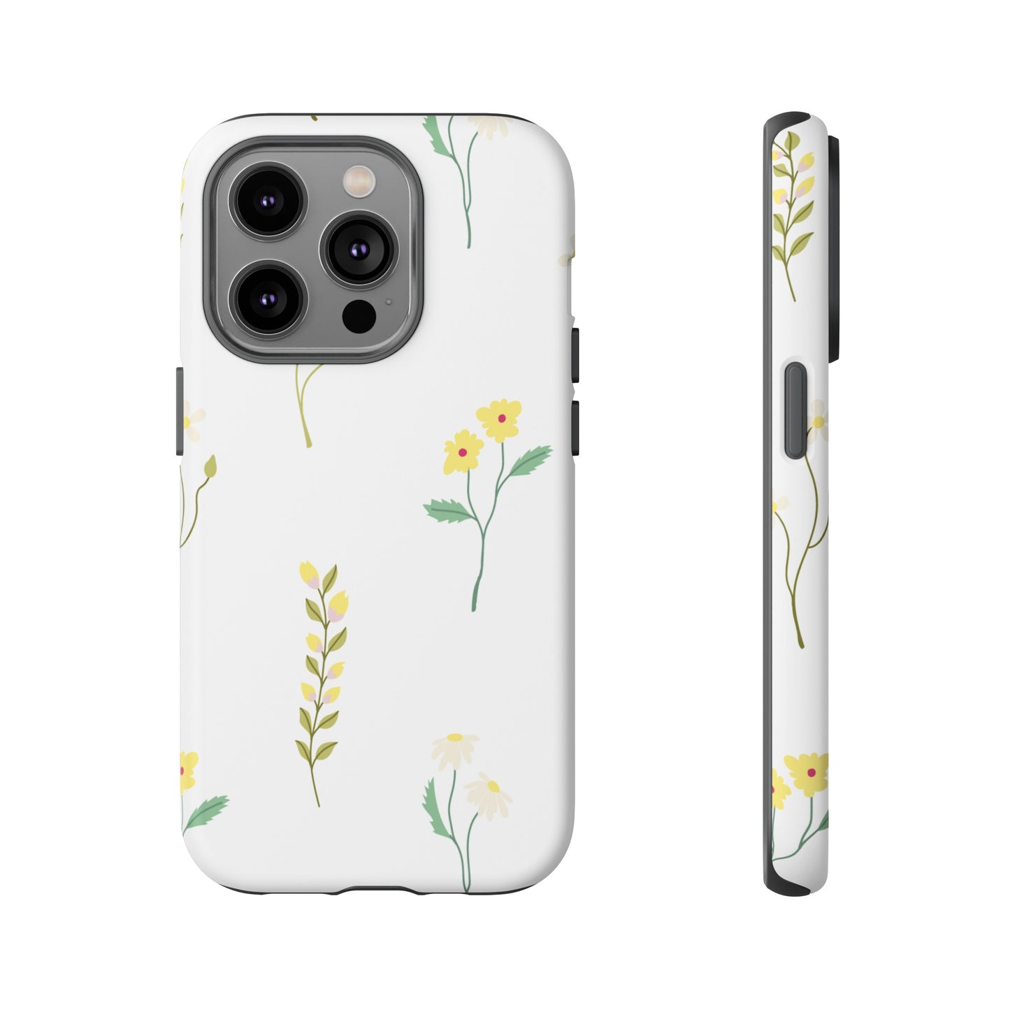 Delicate Floral Wallpaper Phone Case | iPhone 15 Plus/ Pro, 14, 13, 12| Google Pixel 7, Pro, 5| Samsung Galaxy S23 All Major Phone Models