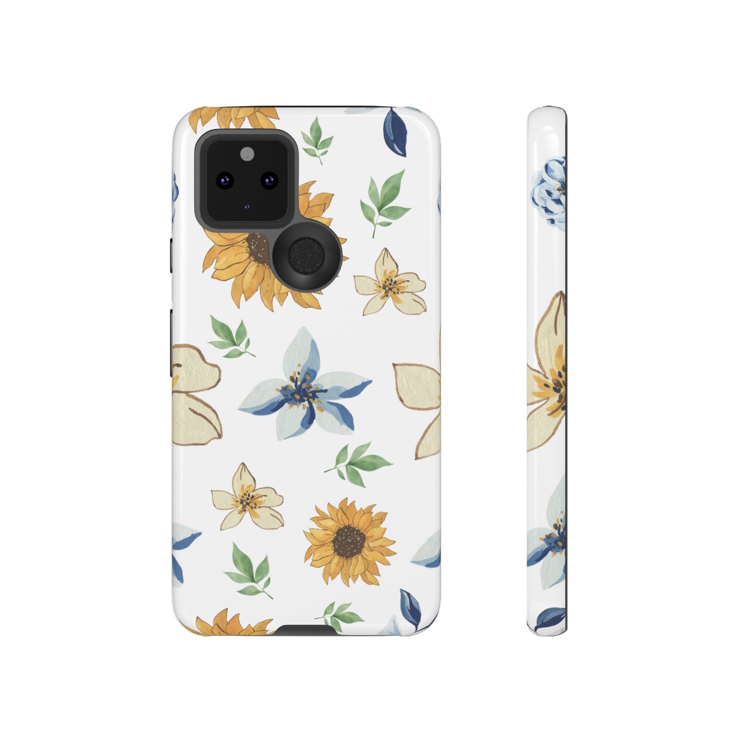 Beautiful Watercolour Flower Wallpaper Phone Case | iPhone 15 Plus/ Pro, 14, 13, 12| Google Pixel 7, Pro, 5| Samsung Galaxy S23 All Major Phone Models