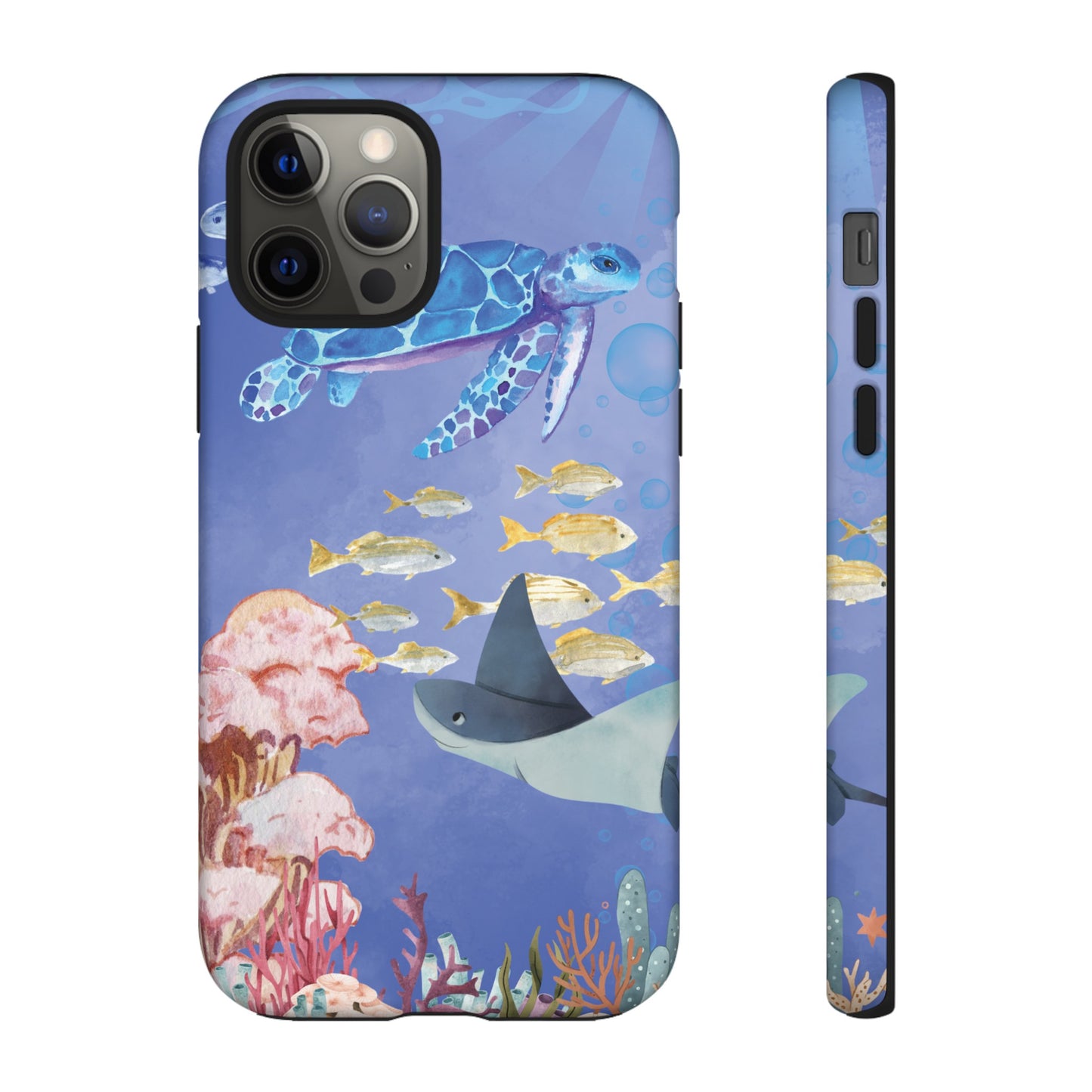 Underwater Scene Wallpaper Phone Case | iPhone 15 Plus/ Pro, 14, 13, 12| Google Pixel 7, Pro, 5| Samsung Galaxy S23 All Major Phone Models