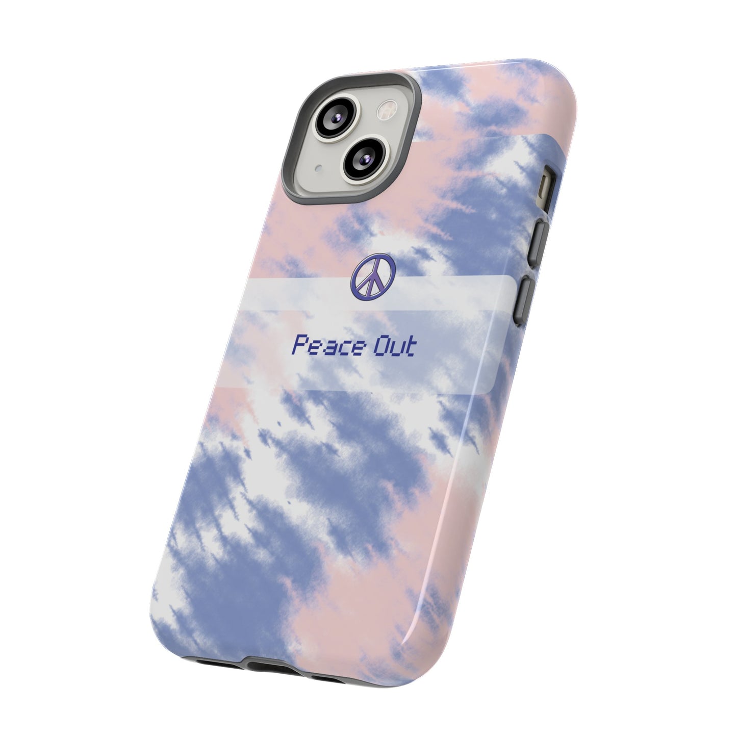 Peace Out Wallpaper Phone Case | iPhone 15 Plus/ Pro, 14, 13, 12| Google Pixel 7, Pro, 5| Samsung Galaxy S23 All Major Phone Models