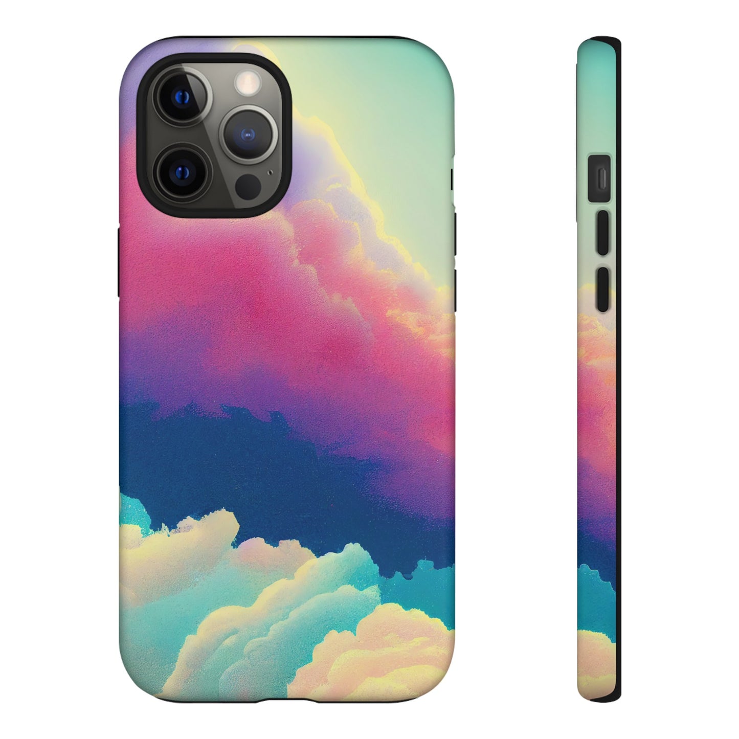 Colourful Clouds Wallpaper Phone Case | iPhone 15 Plus/ Pro, 14, 13, 12| Google Pixel 7, Pro, 5| Samsung Galaxy S23 All Major Phone Models