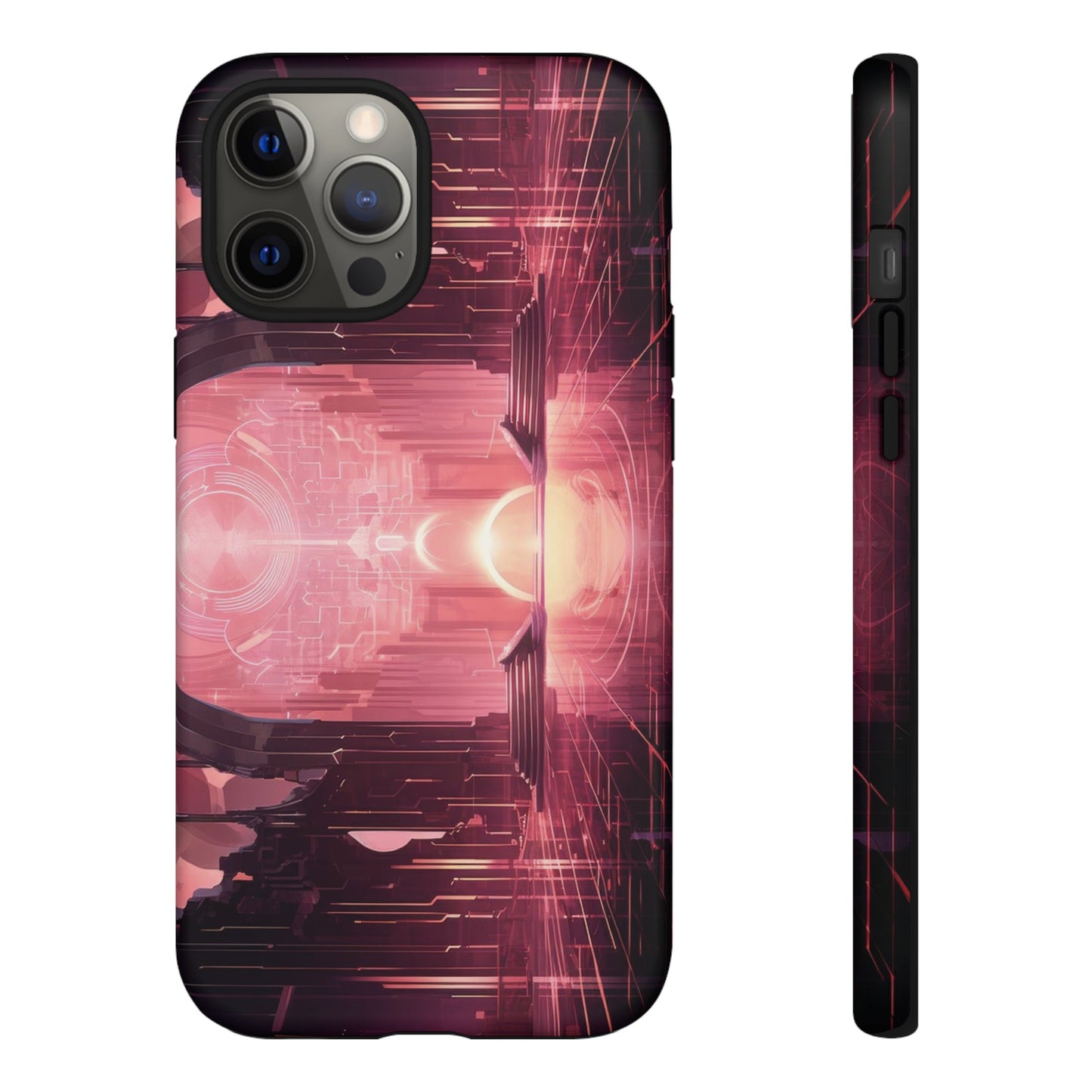 Sci-Fi Hall Wallpaper Phone Case | iPhone 15 Plus/ Pro, 14, 13, 12| Google Pixel 7, Pro, 5| Samsung Galaxy S23 All Major Phone Models