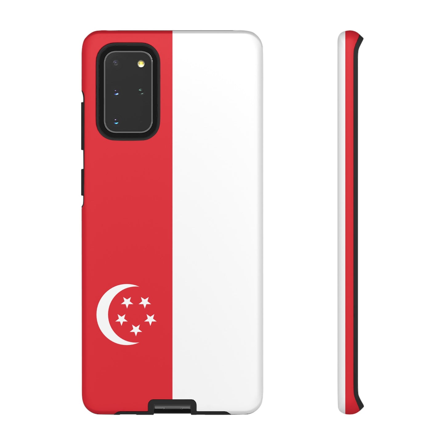 Singapore Flag Phone Case | iPhone 15 Plus/ Pro, 14, 13, 12| Google Pixel 7, Pro, 5| Samsung Galaxy S23 All Major Phone Models