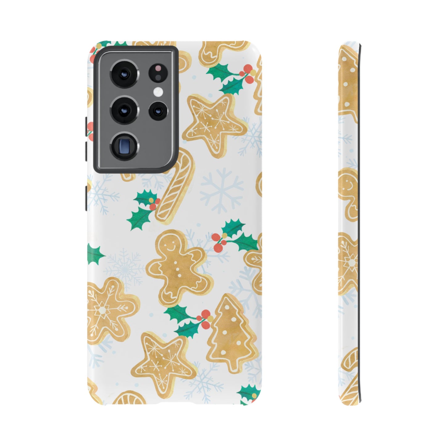 Gingerbread Wallpaper Phone Case | iPhone 15 Plus/ Pro, 14, 13, 12| Google Pixel 7, Pro, 5| Samsung Galaxy S23 All Major Phone Models