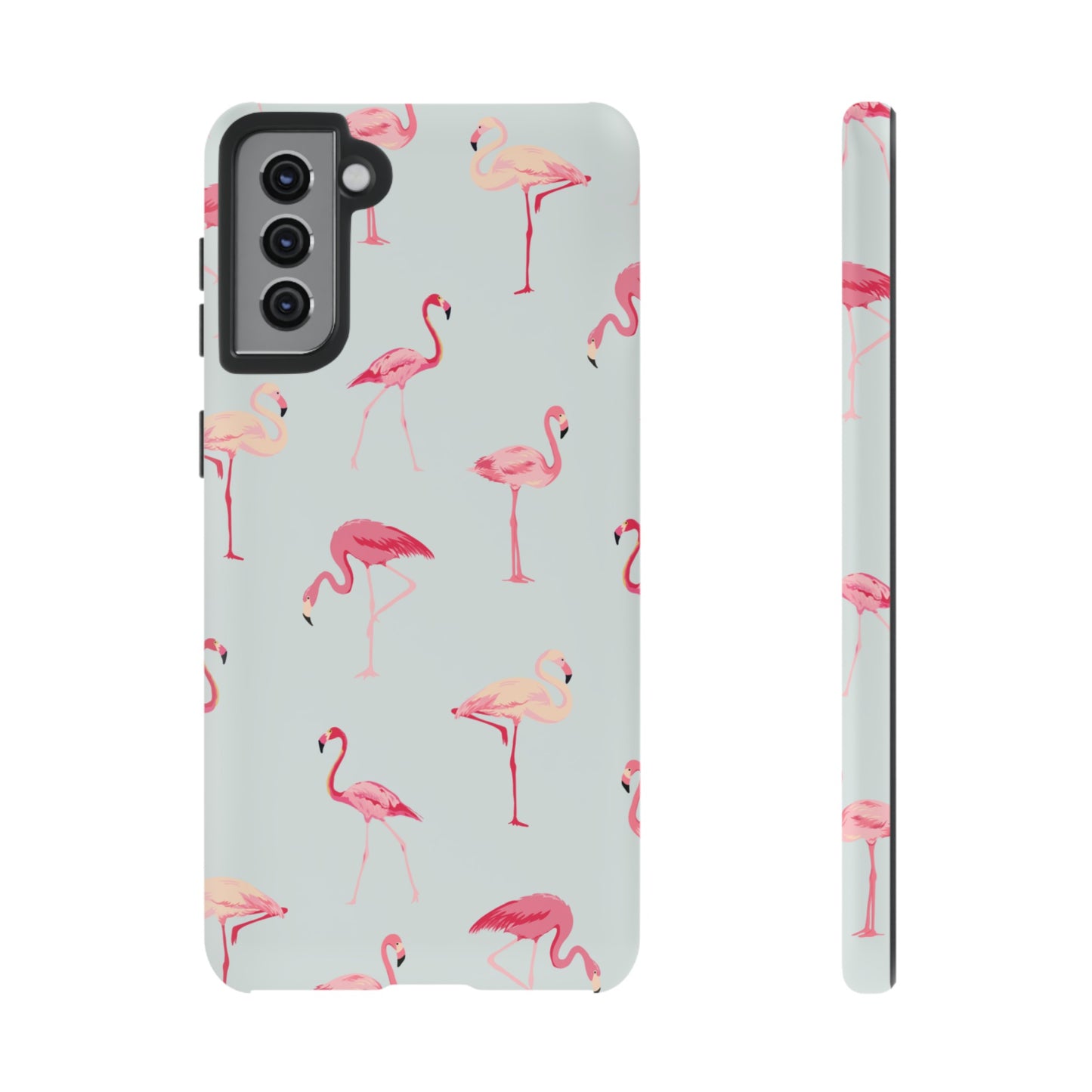 Flamingo Wallpaper Phone Case | iPhone 15 Plus/ Pro, 14, 13, 12| Google Pixel 7, Pro, 5| Samsung Galaxy S23 All Major Phone Models