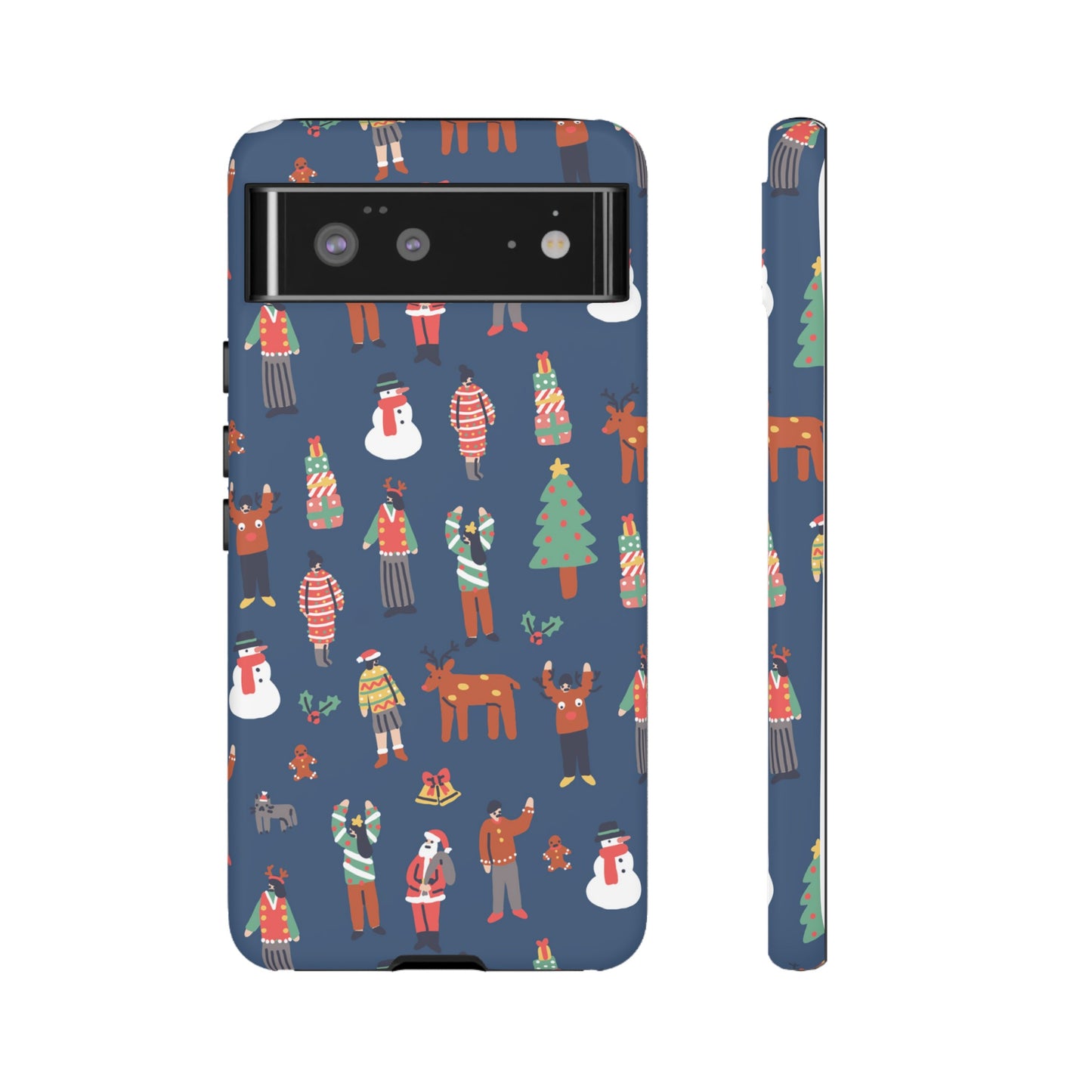 Christmas Party Wallpaper Phone Case | iPhone 15 Plus/ Pro, 14, 13, 12| Google Pixel 7, Pro, 5| Samsung Galaxy S23 All Major Phone Models