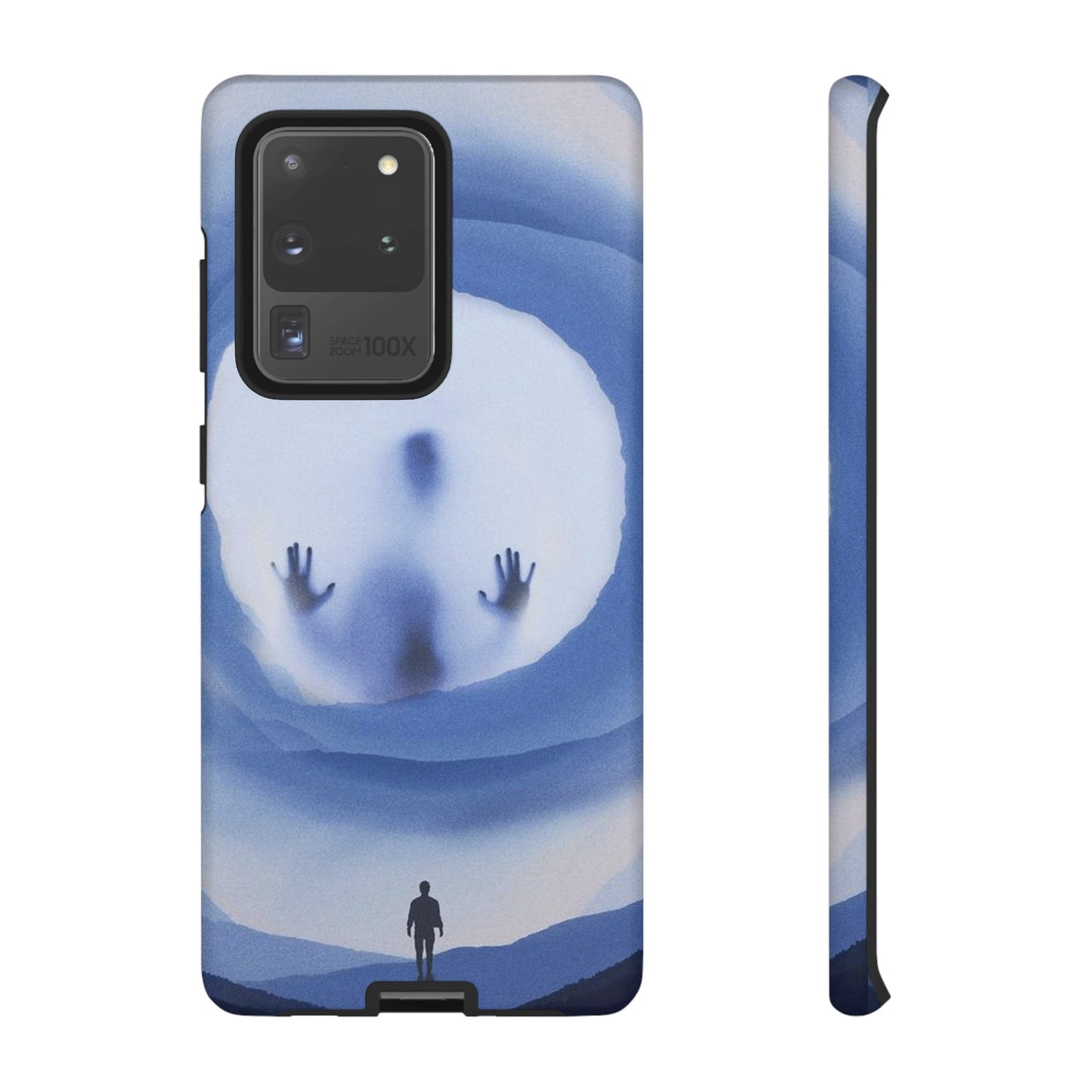 Alien Encounter Wallpaper Phone Case | iPhone 15 Plus/ Pro, 14, 13, 12| Google Pixel 7, Pro, 5| Samsung Galaxy S23 All Major Phone Models