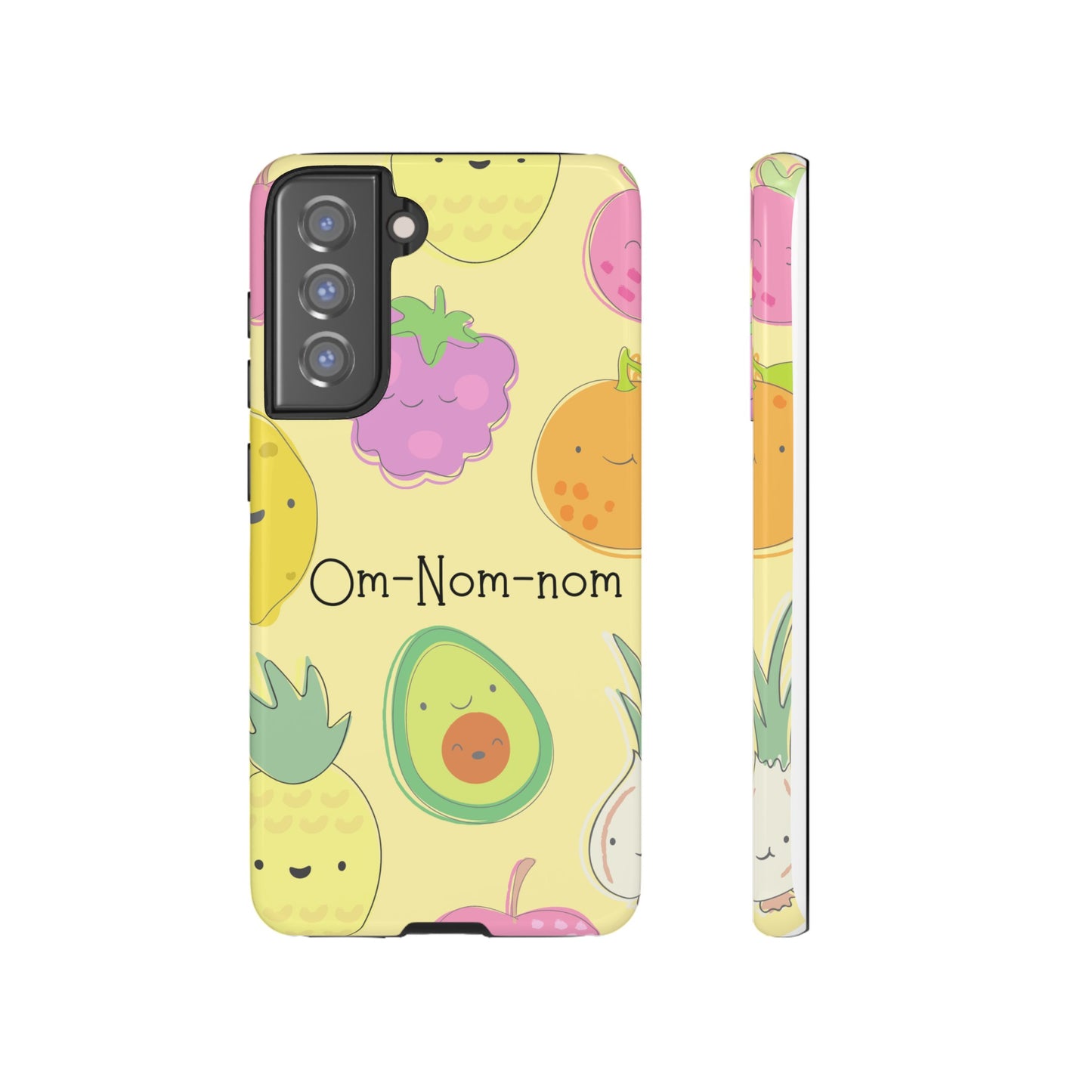 Om-Nom-Nom Phone Case | iPhone 15 Plus/ Pro, 14, 13, 12| Google Pixel 7, Pro, 5| Samsung Galaxy S23 All Major Phone Models