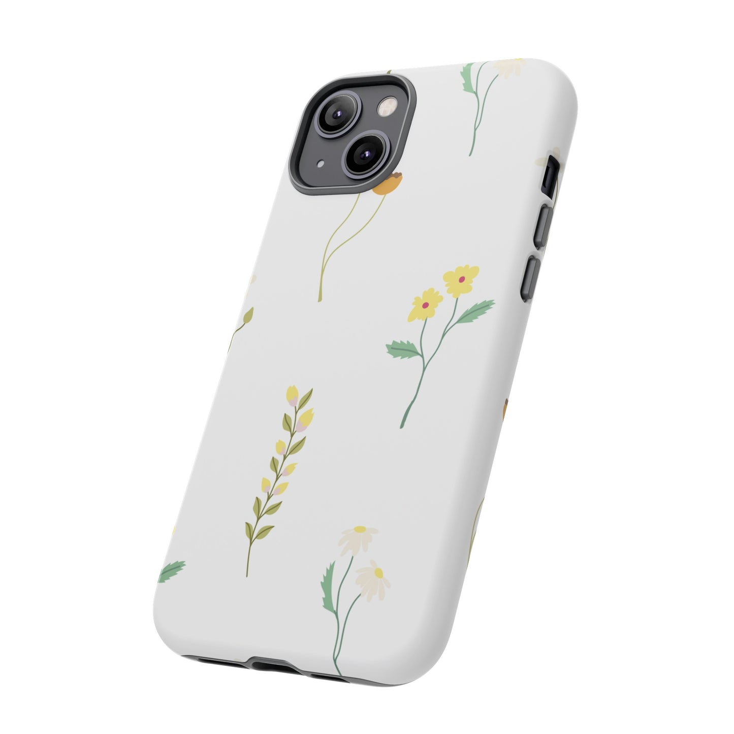 Delicate Floral Wallpaper Phone Case | iPhone 15 Plus/ Pro, 14, 13, 12| Google Pixel 7, Pro, 5| Samsung Galaxy S23 All Major Phone Models