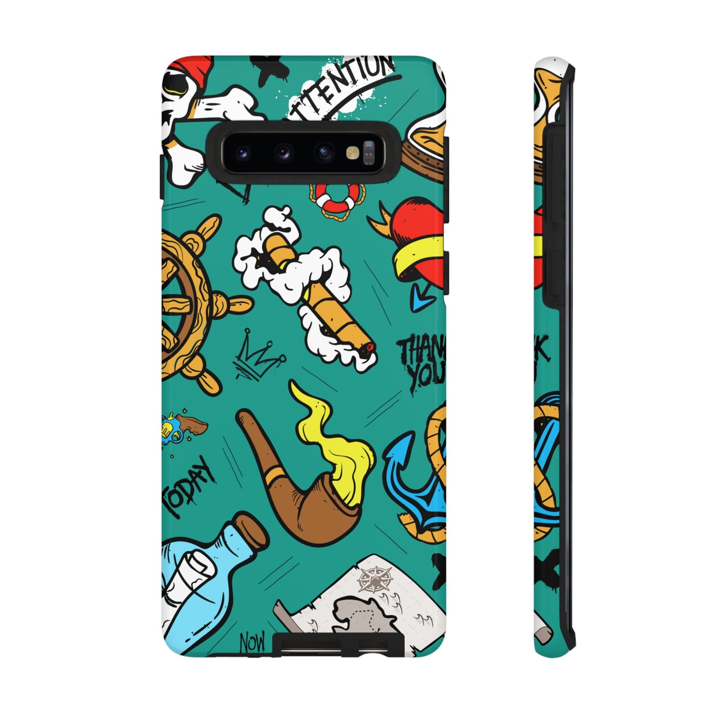 Pirate Wallpaper Phone Case | iPhone 15 Plus/ Pro, 14, 13, 12| Google Pixel 7, Pro, 5| Samsung Galaxy S23 All Major Phone Models