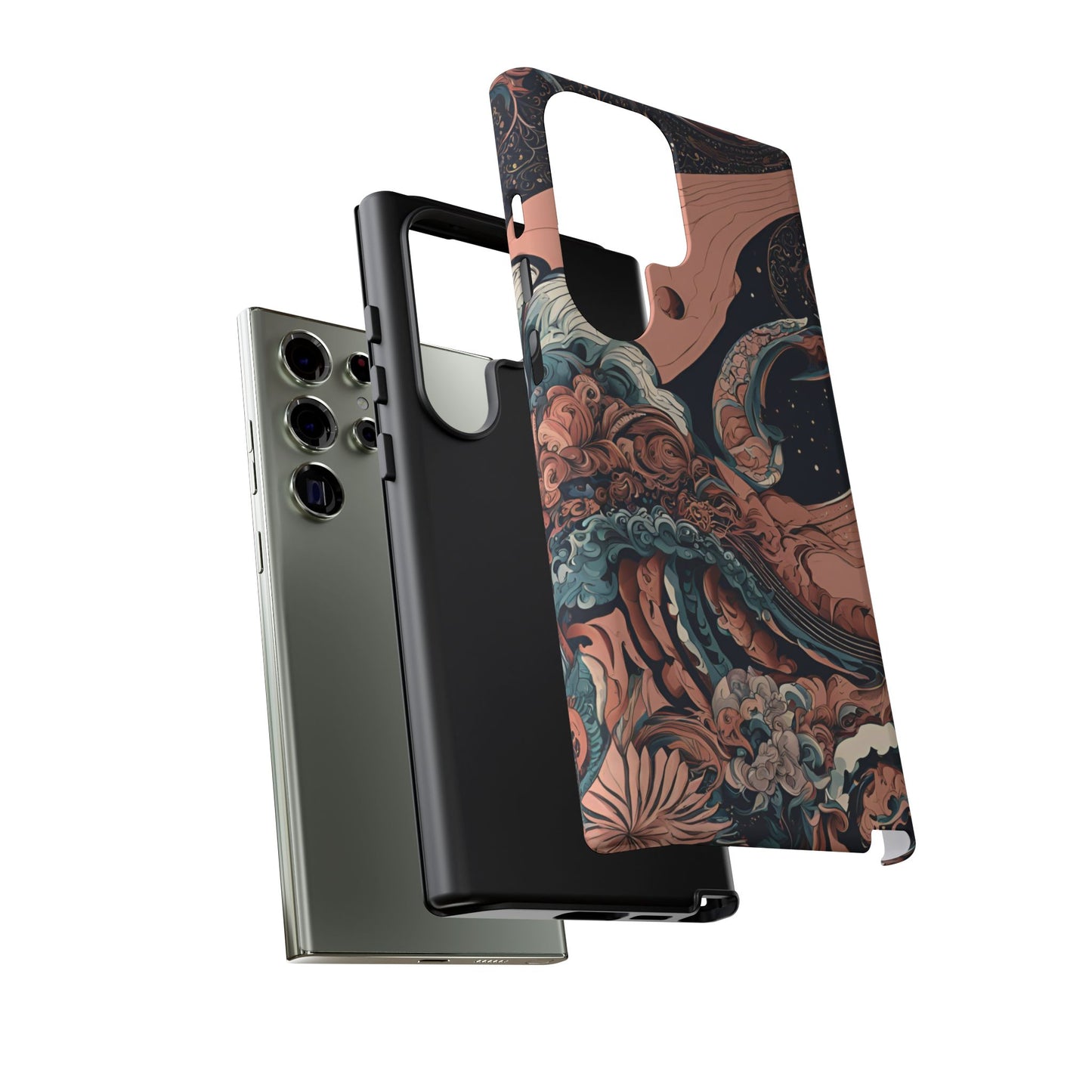 Abstract Landscape Phone Case| iPhone 15 Plus/ Pro, 14, 13, 12| Google Pixel 7, Pro, 5| Samsung Galaxy S23 All Major Phone Models