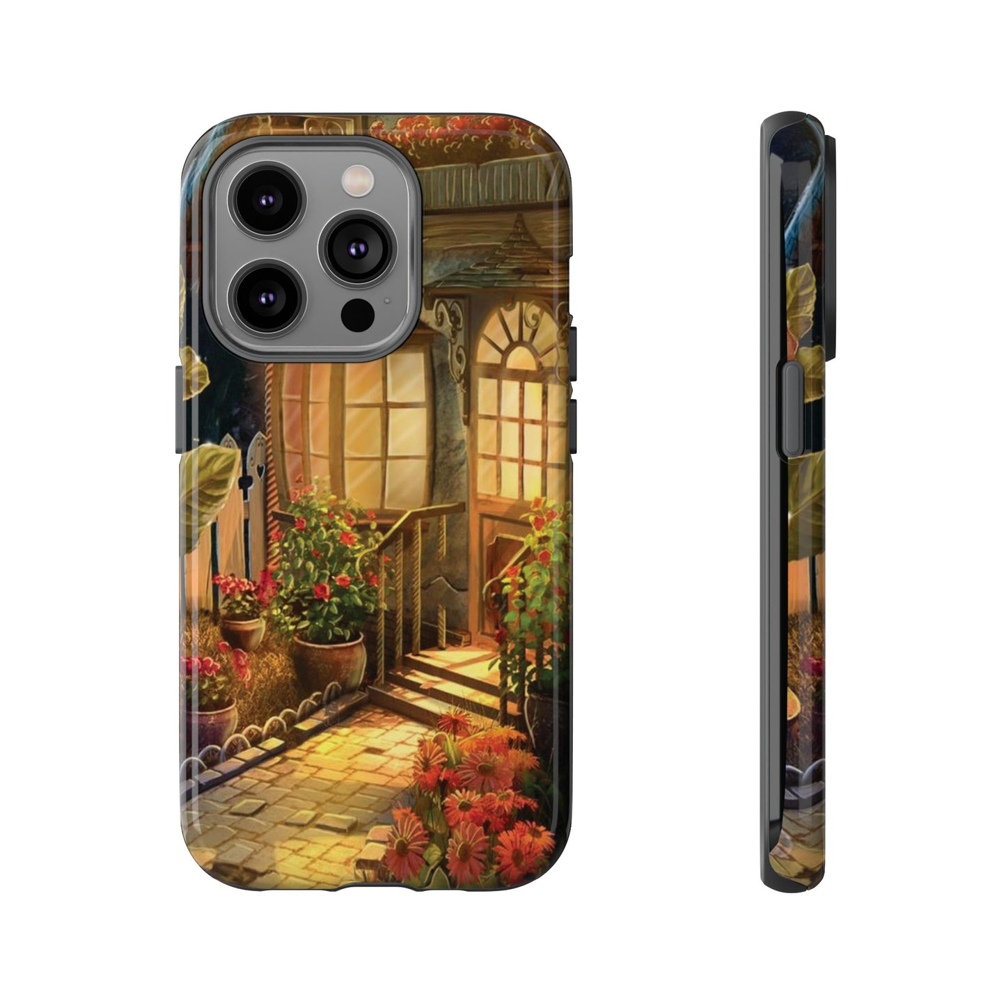 Cottage Garden Wallpaper Phone Case | iPhone 15 Plus/ Pro, 14, 13, 12| Google Pixel 7, Pro, 5| Samsung Galaxy S23 All Major Phone Models