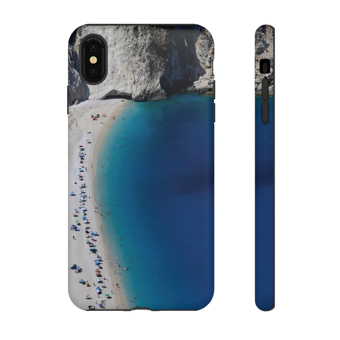 Blue Beach Wallpaper Phone Case | iPhone 15 Plus/ Pro, 14, 13, 12| Google Pixel 7, Pro, 5| Samsung Galaxy S23 All Major Phone Models