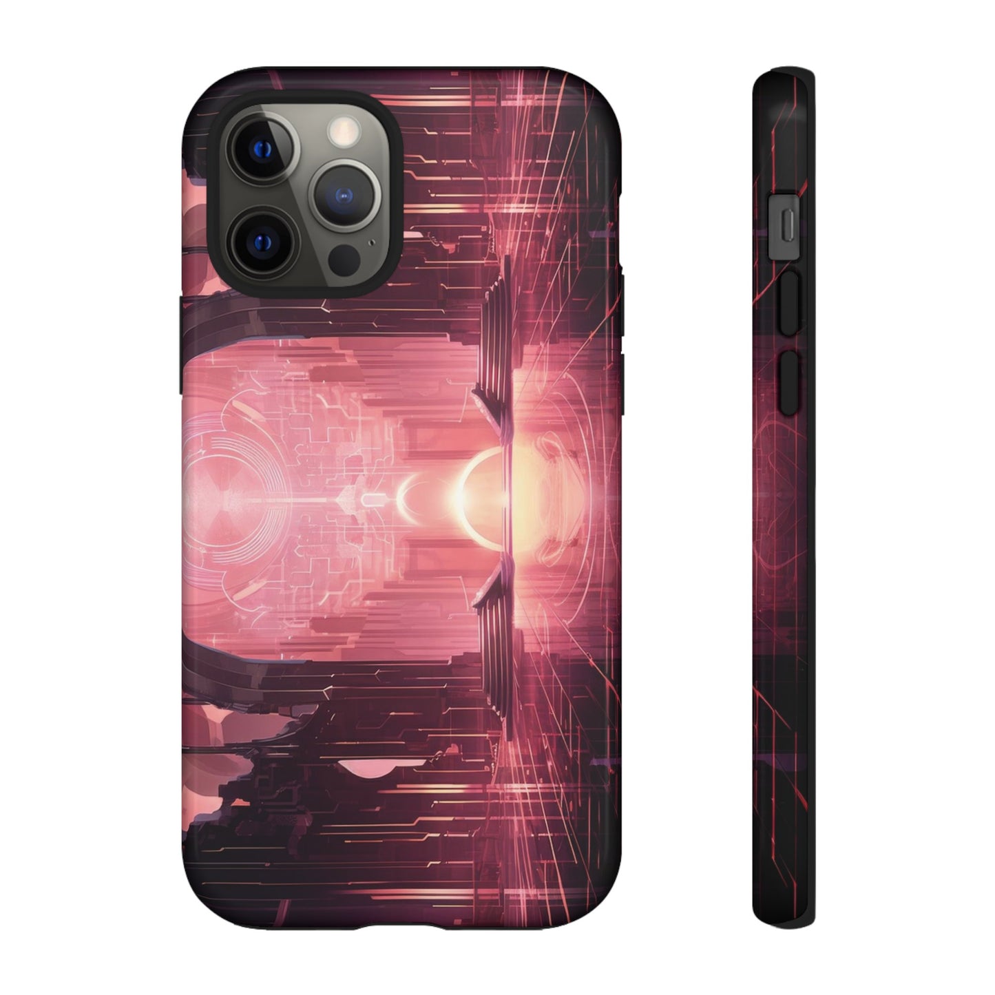 Sci-Fi Hall Wallpaper Phone Case | iPhone 15 Plus/ Pro, 14, 13, 12| Google Pixel 7, Pro, 5| Samsung Galaxy S23 All Major Phone Models