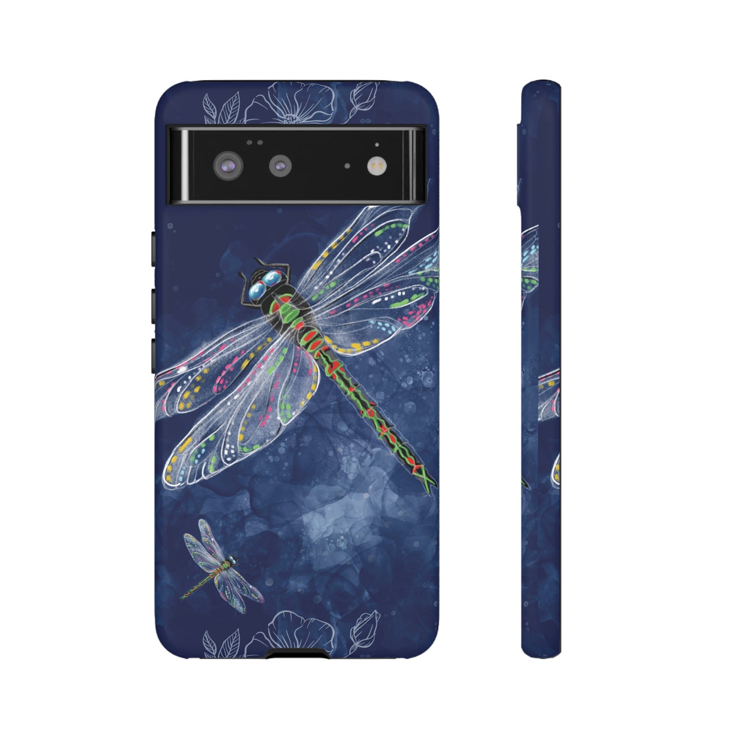 Dragonfly Wallpaper Phone Case | iPhone 15 Plus/ Pro, 14, 13, 12| Google Pixel 7, Pro, 5| Samsung Galaxy S23 All Major Phone Models