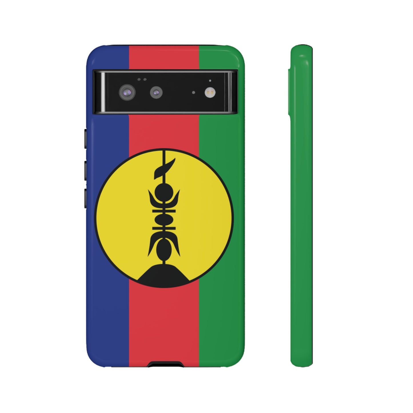 New Caledonia Flag Phone Case | iPhone 15 Plus/ Pro, 14, 13, 12| Google Pixel 7, Pro, 5| Samsung Galaxy S23 All Major Phone Models