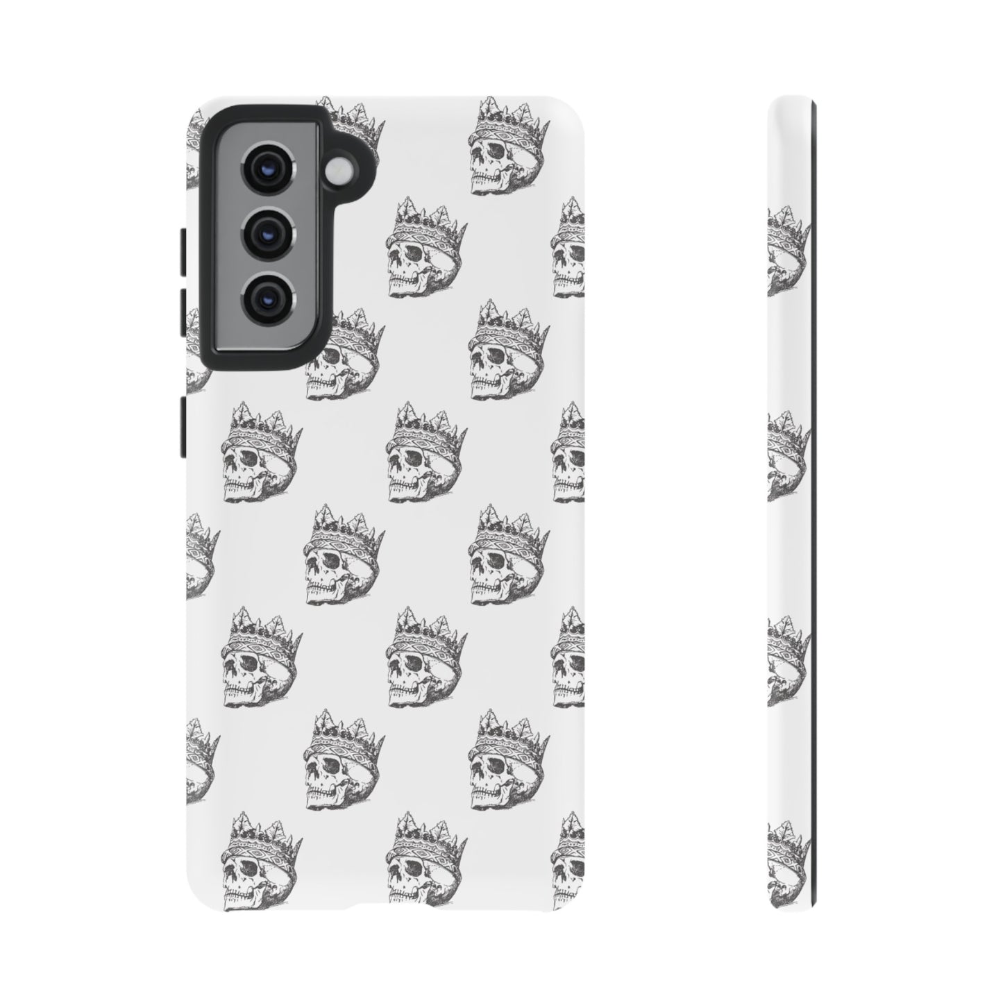 Skull Wallpaper Phone Case | iPhone 15 Plus/ Pro, 14, 13, 12| Google Pixel 7, Pro, 5| Samsung Galaxy S23 All Major Phone Models