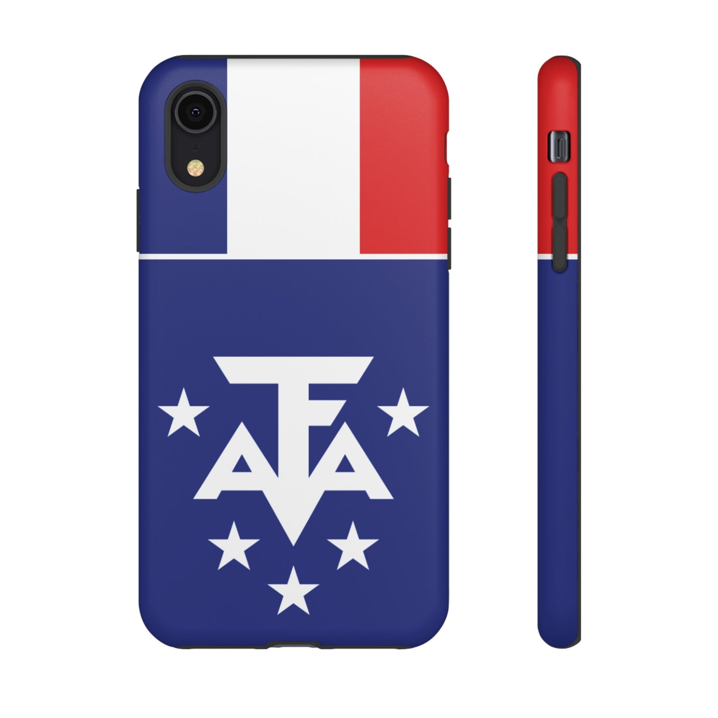 French Southern And Antarctic Lands Flag Phone Case | iPhone 15 Plus/ Pro, 14, 13, 12| Google Pixel 7, Pro, 5| Samsung Galaxy S23 All Major Phone Models