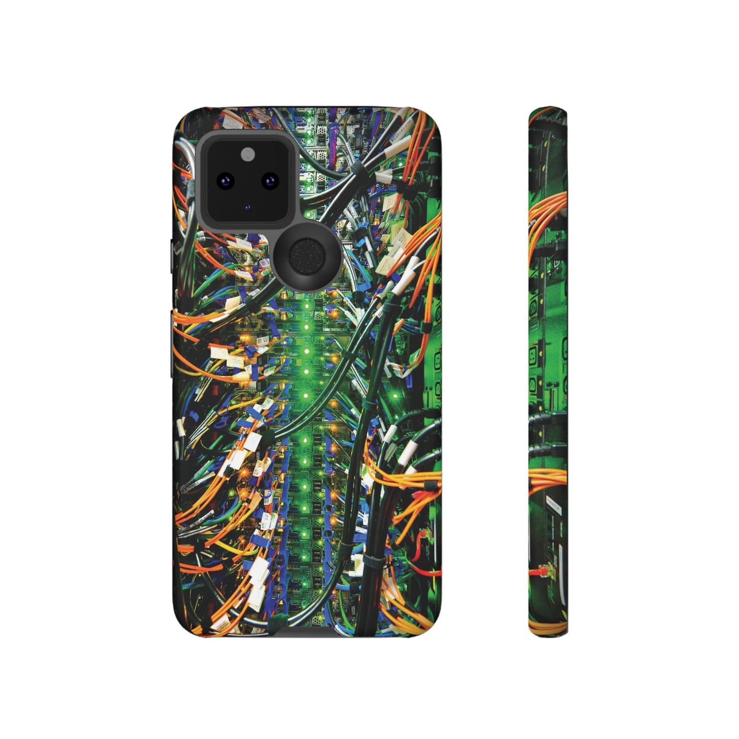 Green Computer Circuitboard Wallpaper Phone Case | iPhone 15 Plus/ Pro, 14, 13, 12| Google Pixel 7, Pro, 5| Samsung Galaxy S23 All Major Phone Models