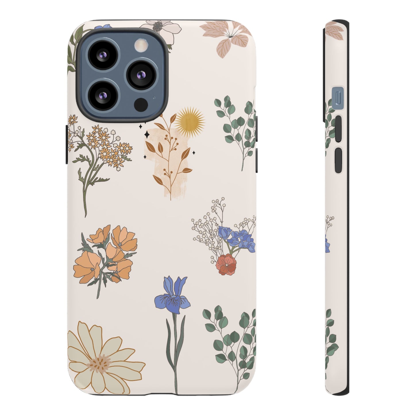 Floral Collage Phone Case | iPhone 15 Plus/ Pro, 14, 13, 12| Google Pixel 7, Pro, 5| Samsung Galaxy S23 All Major Phone Models