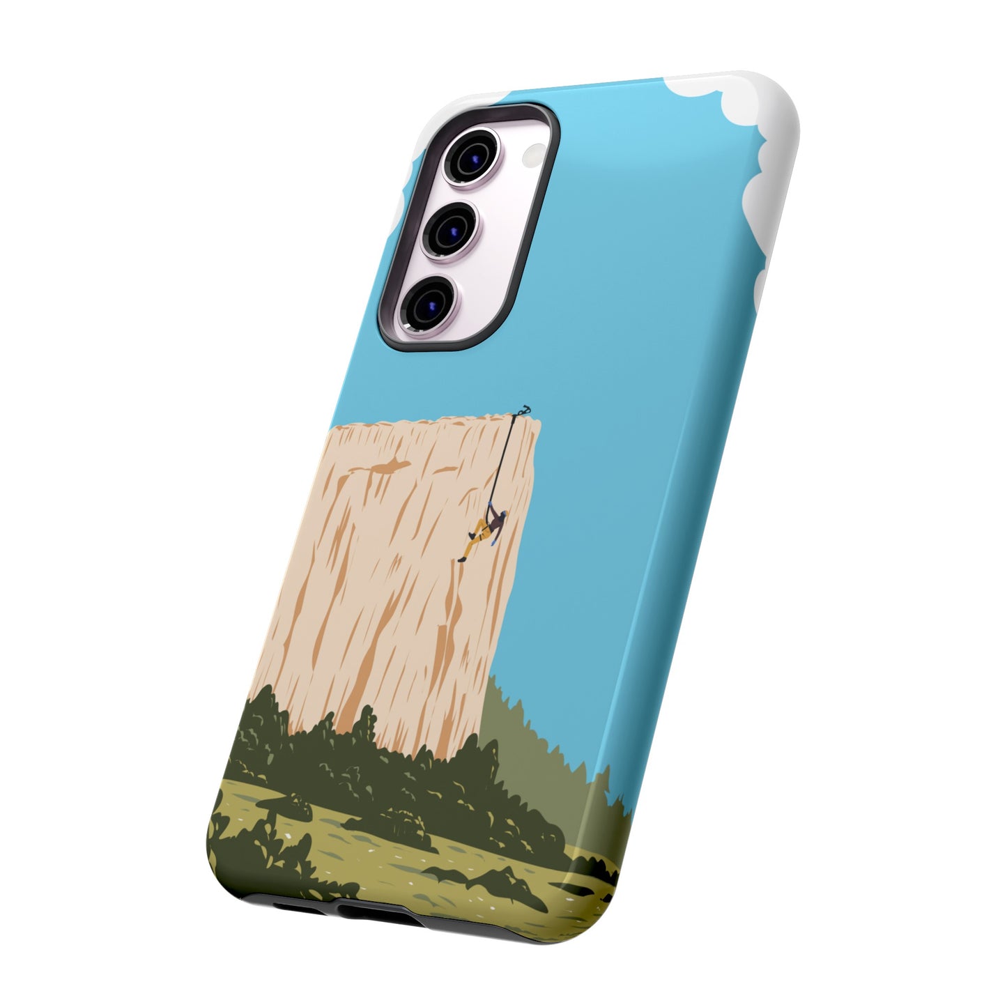 Climber Wallpaper Phone Case | iPhone 15 Plus/ Pro, 14, 13, 12| Google Pixel 7, Pro, 5| Samsung Galaxy S23 All Major Phone Models