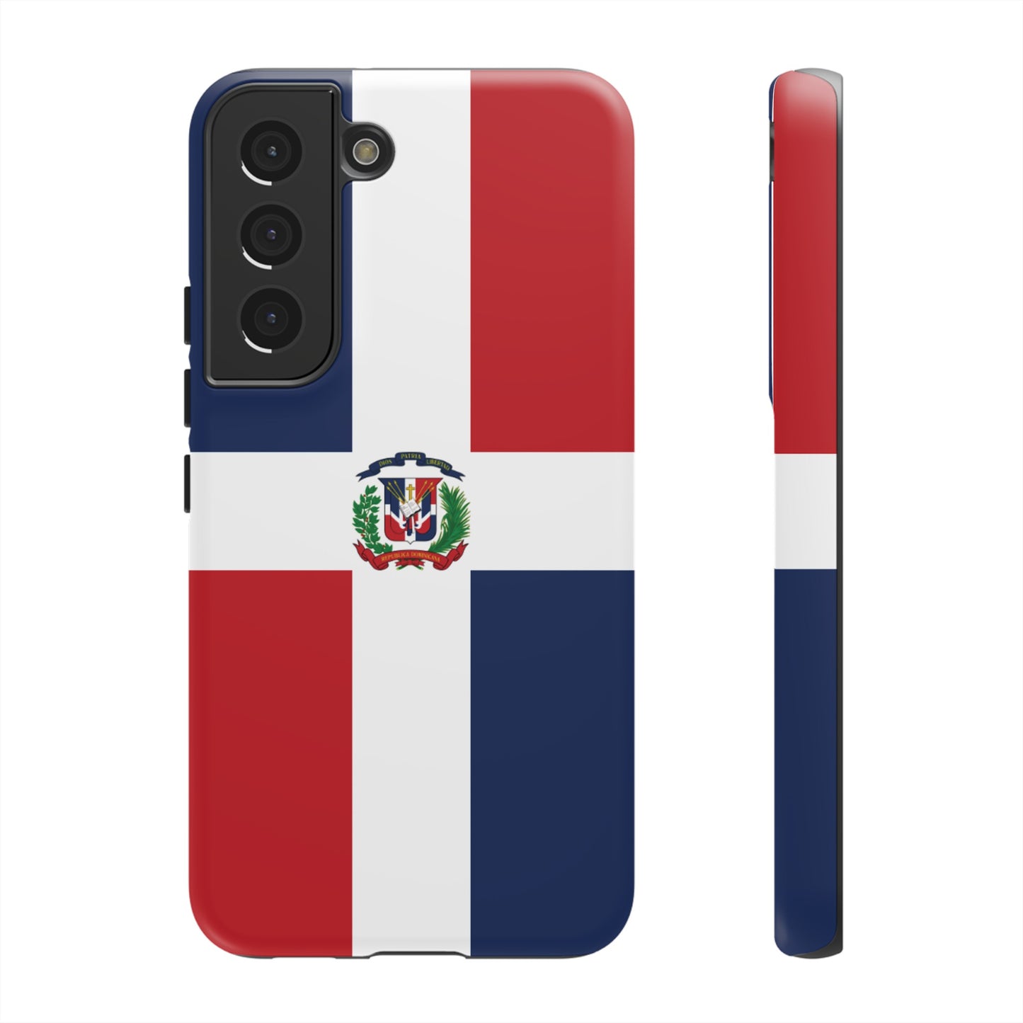 Dominican Republic Flag Phone Case | iPhone 15 Plus/ Pro, 14, 13, 12| Google Pixel 7, Pro, 5| Samsung Galaxy S23 All Major Phone Models