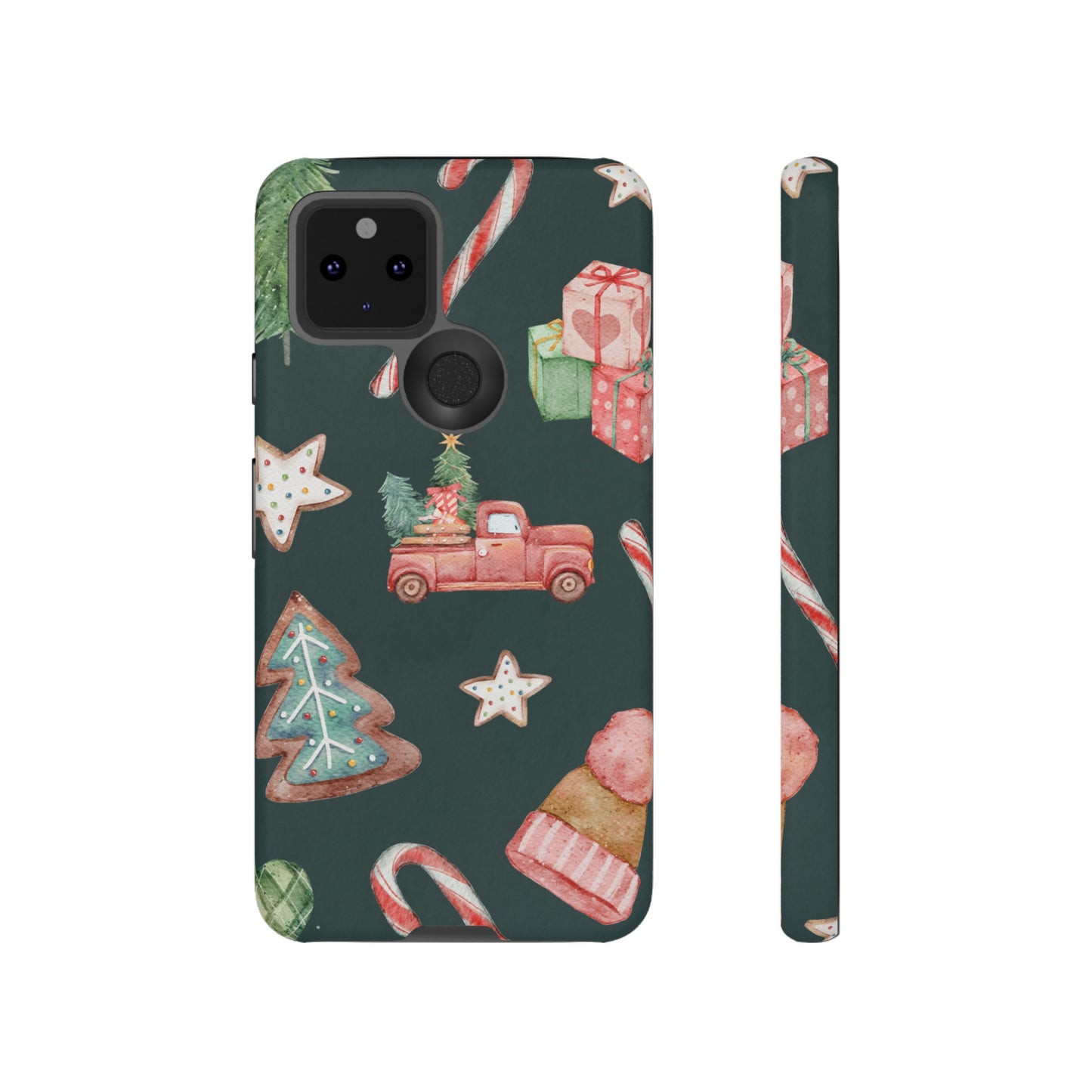 Festive Christmas Wallpaper Phone Case | iPhone 15 Plus/ Pro, 14, 13, 12| Google Pixel 7, Pro, 5| Samsung Galaxy S23 All Major Phone Models