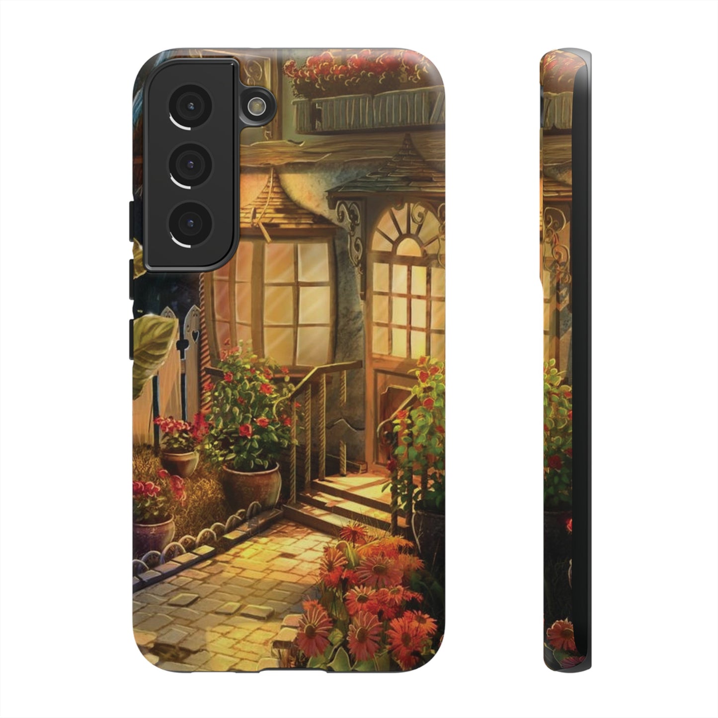 Cottage Garden Wallpaper Phone Case | iPhone 15 Plus/ Pro, 14, 13, 12| Google Pixel 7, Pro, 5| Samsung Galaxy S23 All Major Phone Models