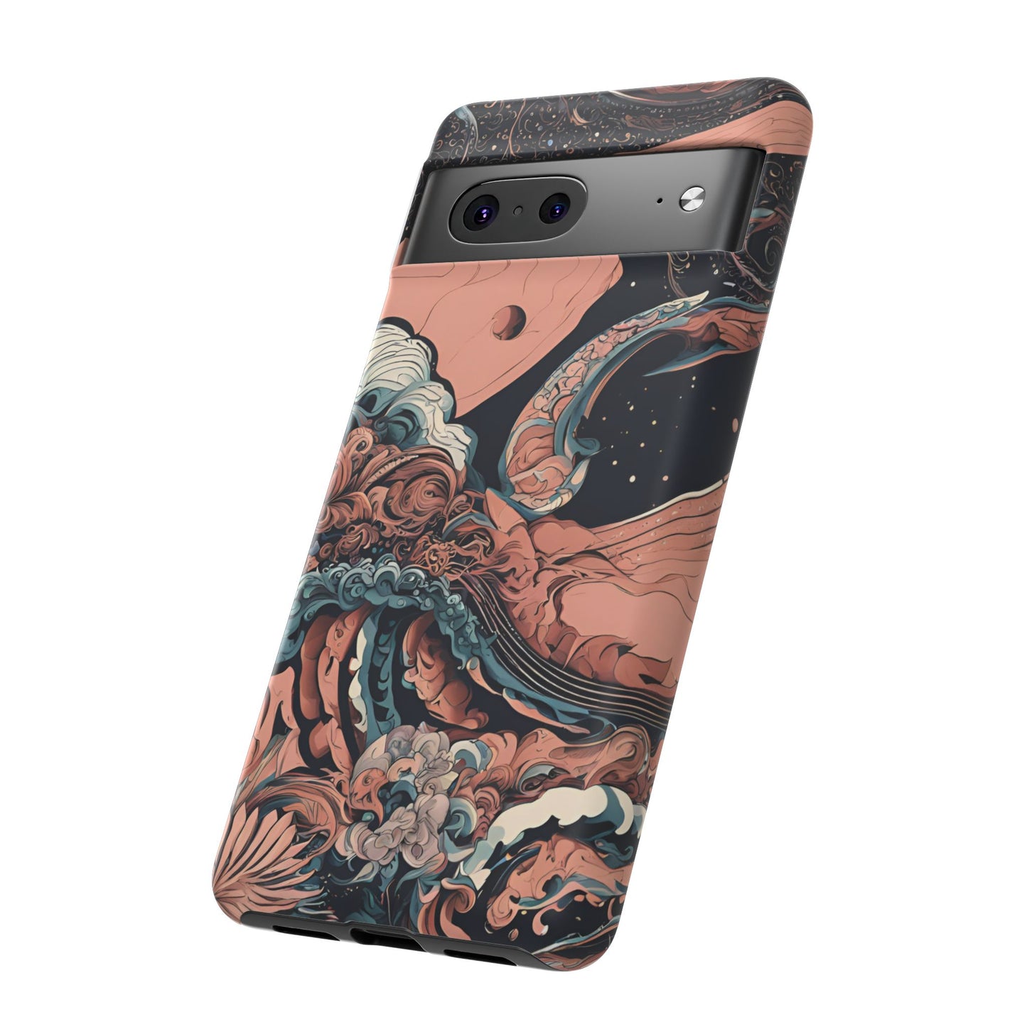 Abstract Landscape Phone Case| iPhone 15 Plus/ Pro, 14, 13, 12| Google Pixel 7, Pro, 5| Samsung Galaxy S23 All Major Phone Models