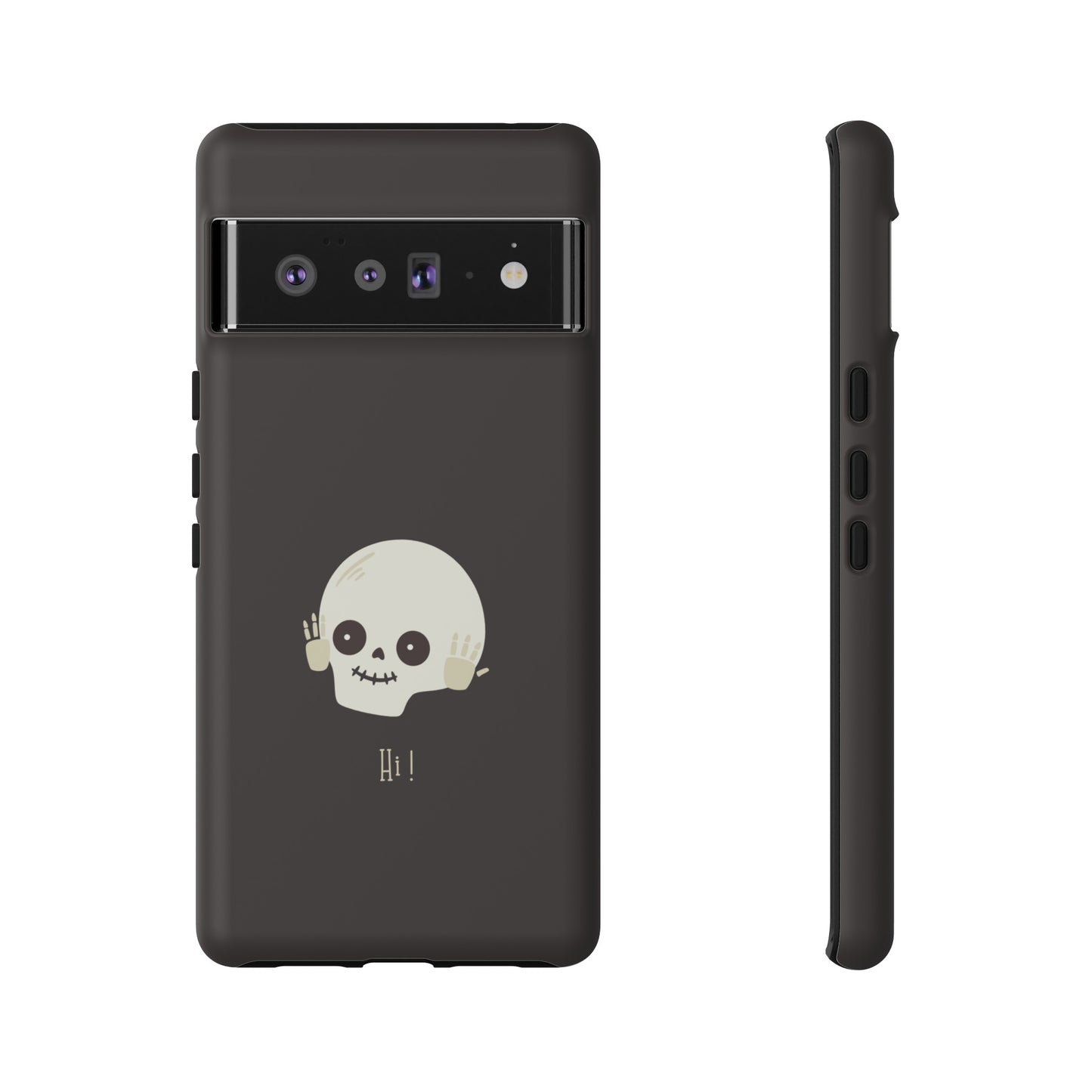 Hello Skull Phone Case | iPhone 15 Plus/ Pro, 14, 13, 12| Google Pixel 7, Pro, 5| Samsung Galaxy S23 All Major Phone Models