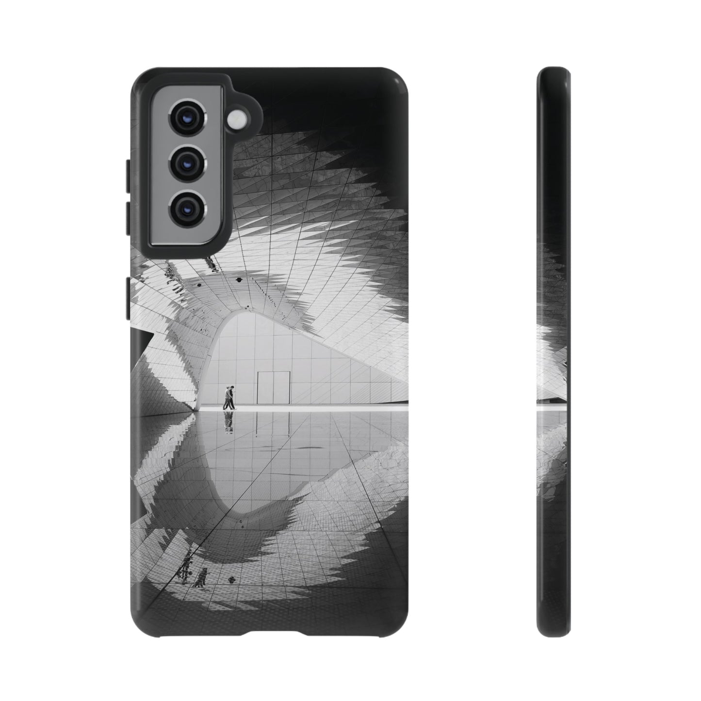 Geometric Reflections Wallpaper Phone Case | iPhone 15 Plus/ Pro, 14, 13, 12| Google Pixel 7, Pro, 5| Samsung Galaxy S23 All Major Phone Models