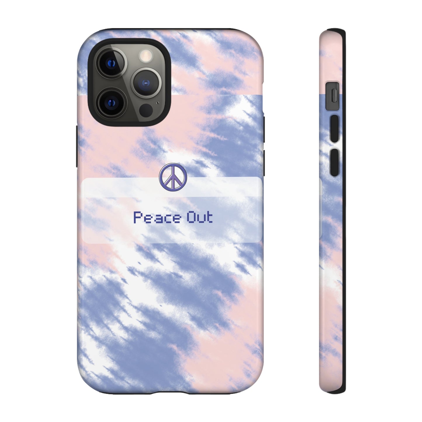 Peace Out Wallpaper Phone Case | iPhone 15 Plus/ Pro, 14, 13, 12| Google Pixel 7, Pro, 5| Samsung Galaxy S23 All Major Phone Models