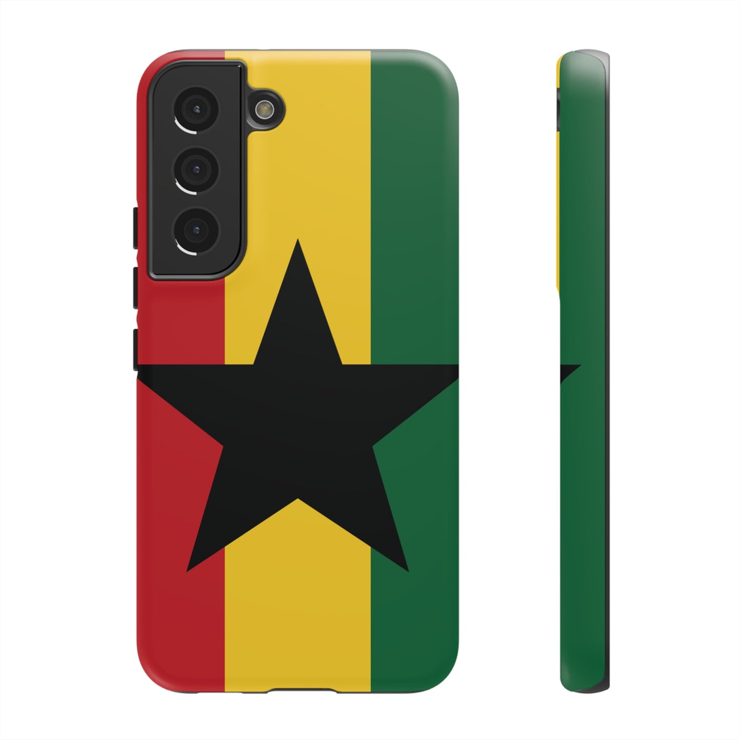 Ghana Flag Phone Case | iPhone 15 Plus/ Pro, 14, 13, 12| Google Pixel 7, Pro, 5| Samsung Galaxy S23 All Major Phone Models