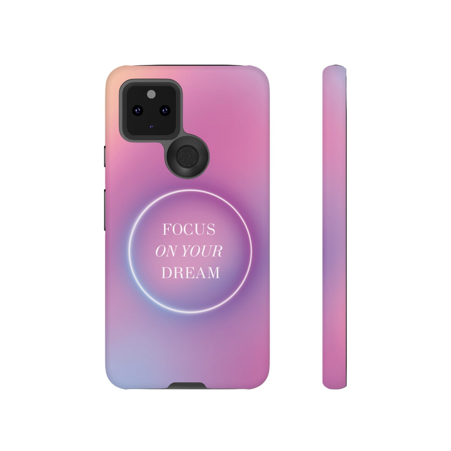 Focus On Your Dream Wallpaper Phone Case | iPhone 15 Plus/ Pro, 14, 13, 12| Google Pixel 7, Pro, 5| Samsung Galaxy S23 All Major Phone Models