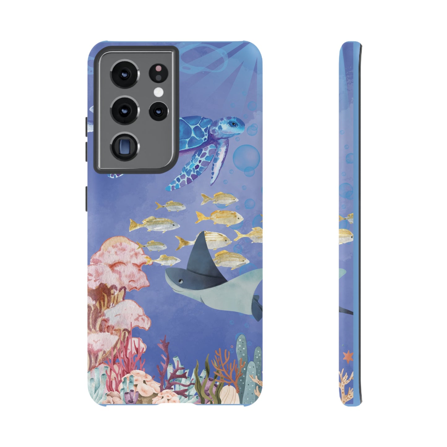 Underwater Scene Wallpaper Phone Case | iPhone 15 Plus/ Pro, 14, 13, 12| Google Pixel 7, Pro, 5| Samsung Galaxy S23 All Major Phone Models