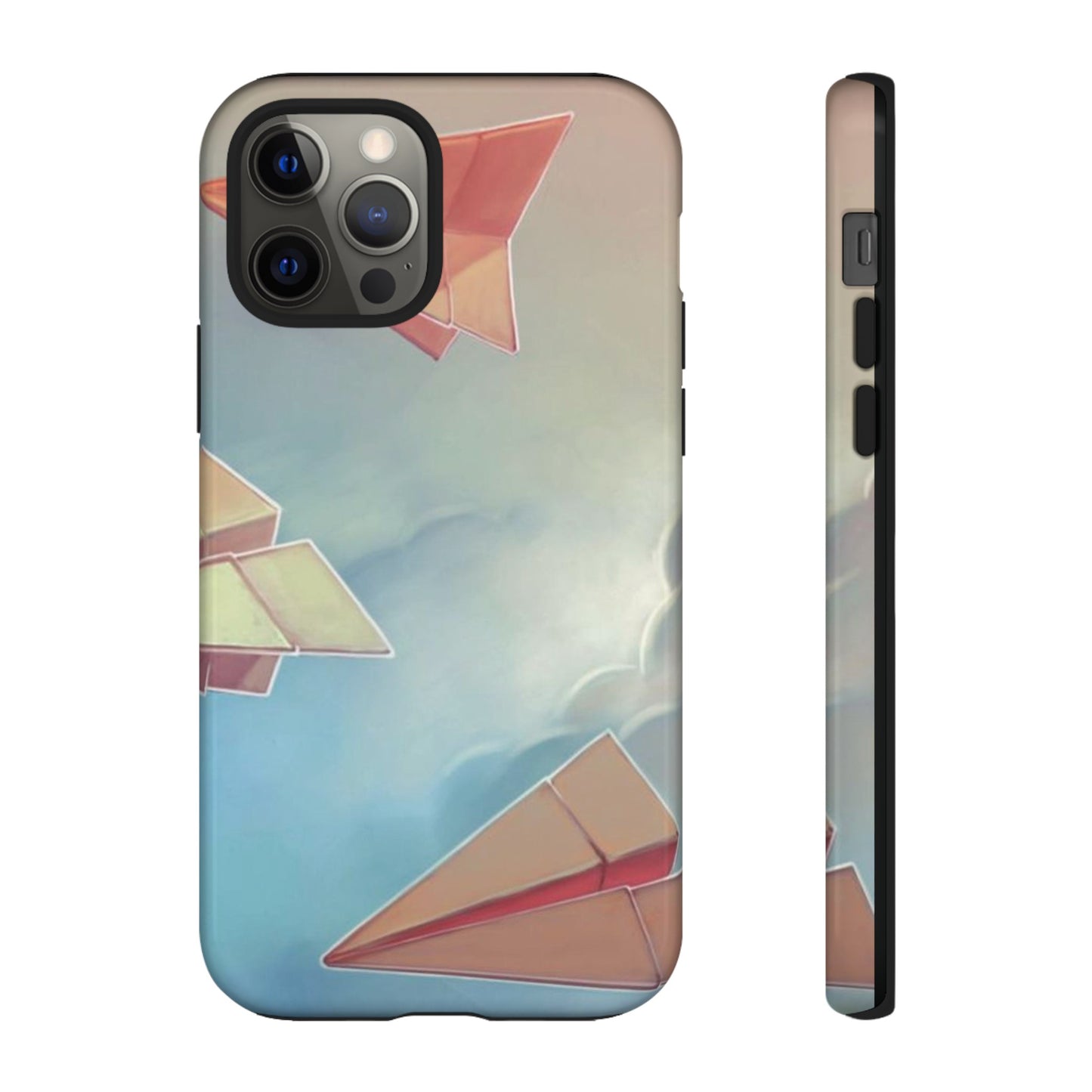 Paper Plane Wallpaper Phone Case | iPhone 15 Plus/ Pro, 14, 13, 12| Google Pixel 7, Pro, 5| Samsung Galaxy S23 All Major Phone Models