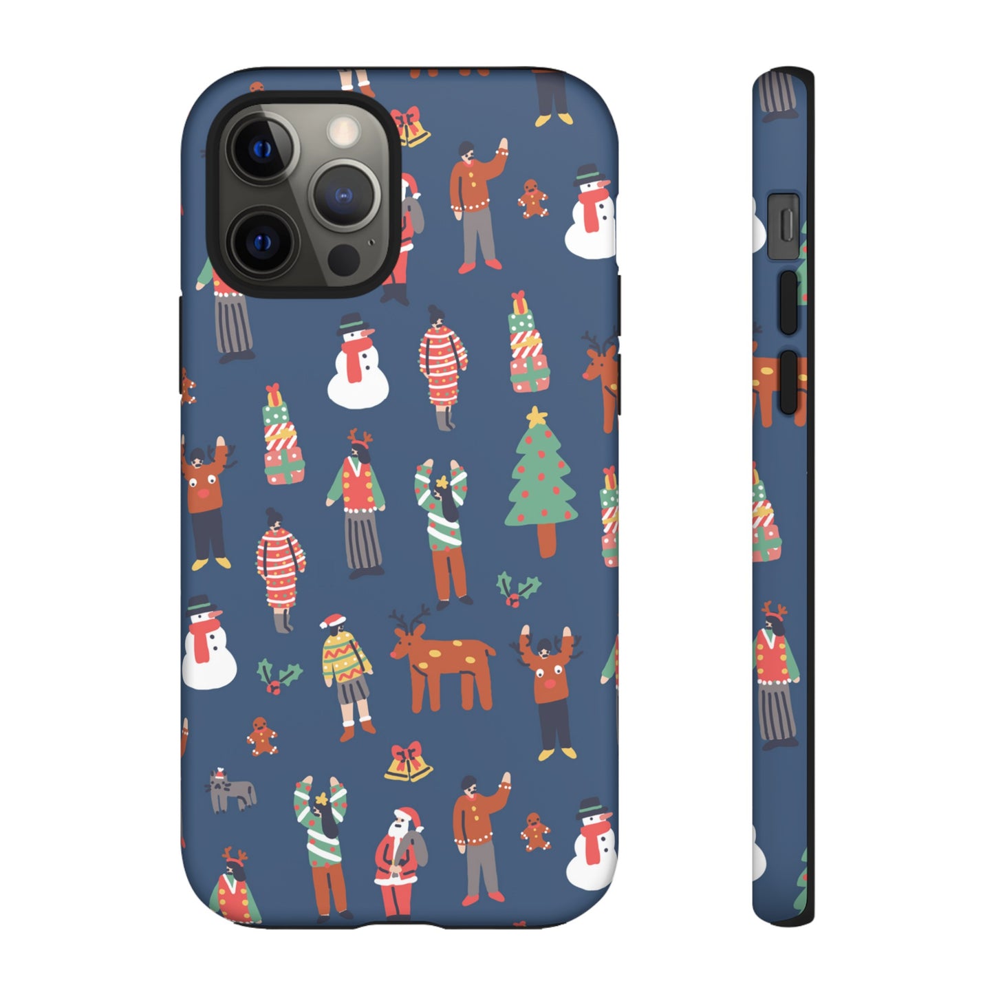 Christmas Party Wallpaper Phone Case | iPhone 15 Plus/ Pro, 14, 13, 12| Google Pixel 7, Pro, 5| Samsung Galaxy S23 All Major Phone Models