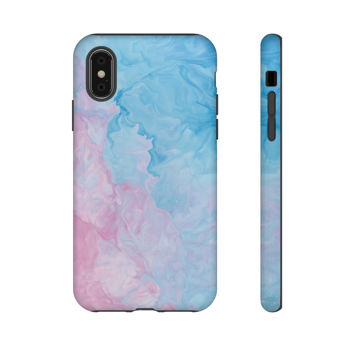 Splash of Blue & Pink Wallpaper Phone Case |iPhone 15 Plus/ Pro, 14, 13, 12|Google Pixel 7, Pro, 5|Samsung Galaxy S23 All Major Phone Models