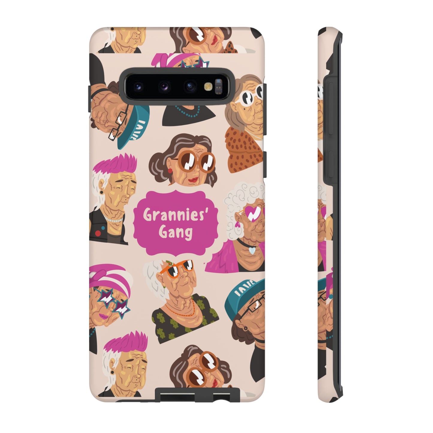 Grannies' Gang Wallpaper Phone Case | iPhone 15 Plus/ Pro, 14, 13, 12| Google Pixel 7, Pro, 5| Samsung Galaxy S23 All Major Phone Models