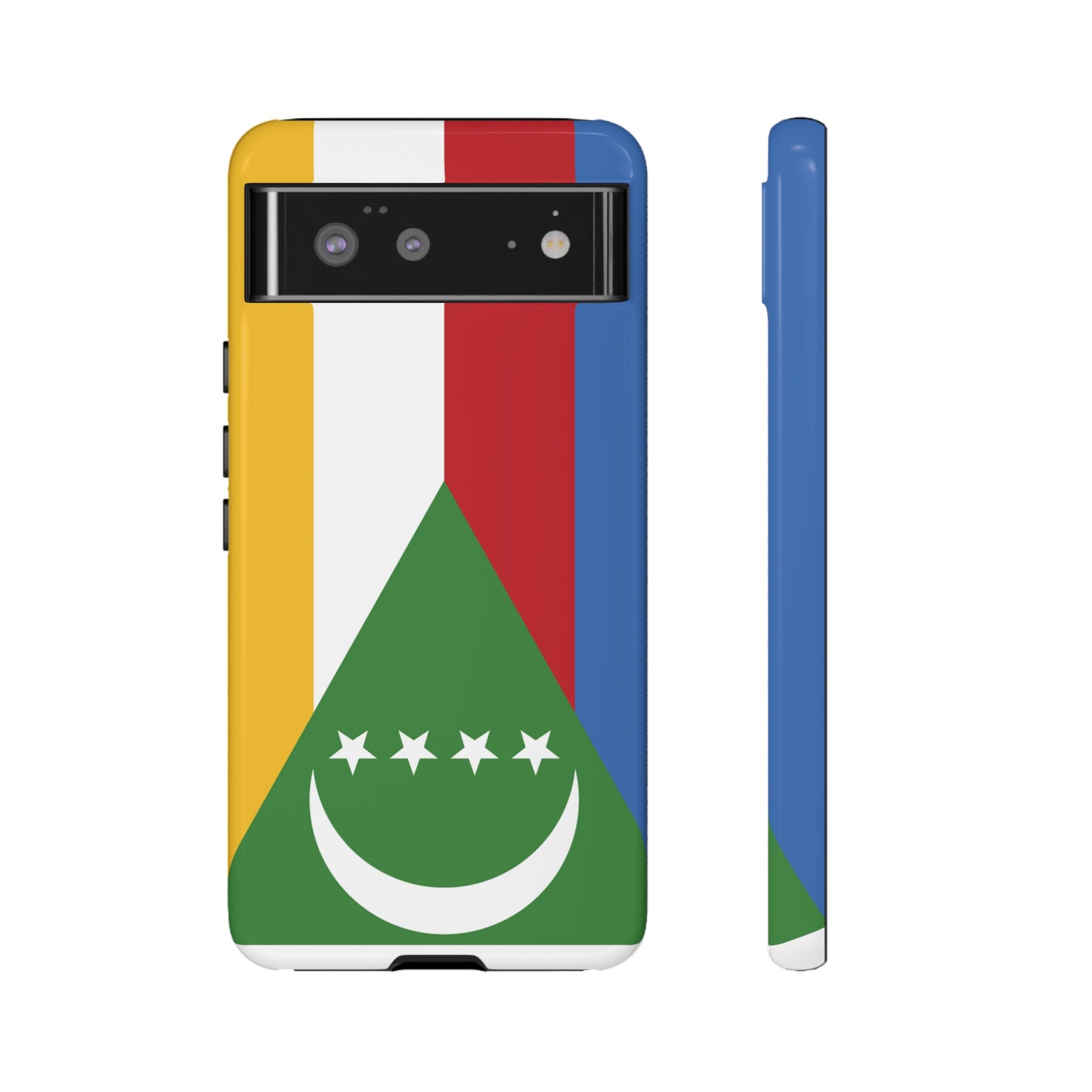 Comoros Flag Phone Case | iPhone 15 Plus/ Pro, 14, 13, 12| Google Pixel 7, Pro, 5| Samsung Galaxy S23 All Major Phone Models