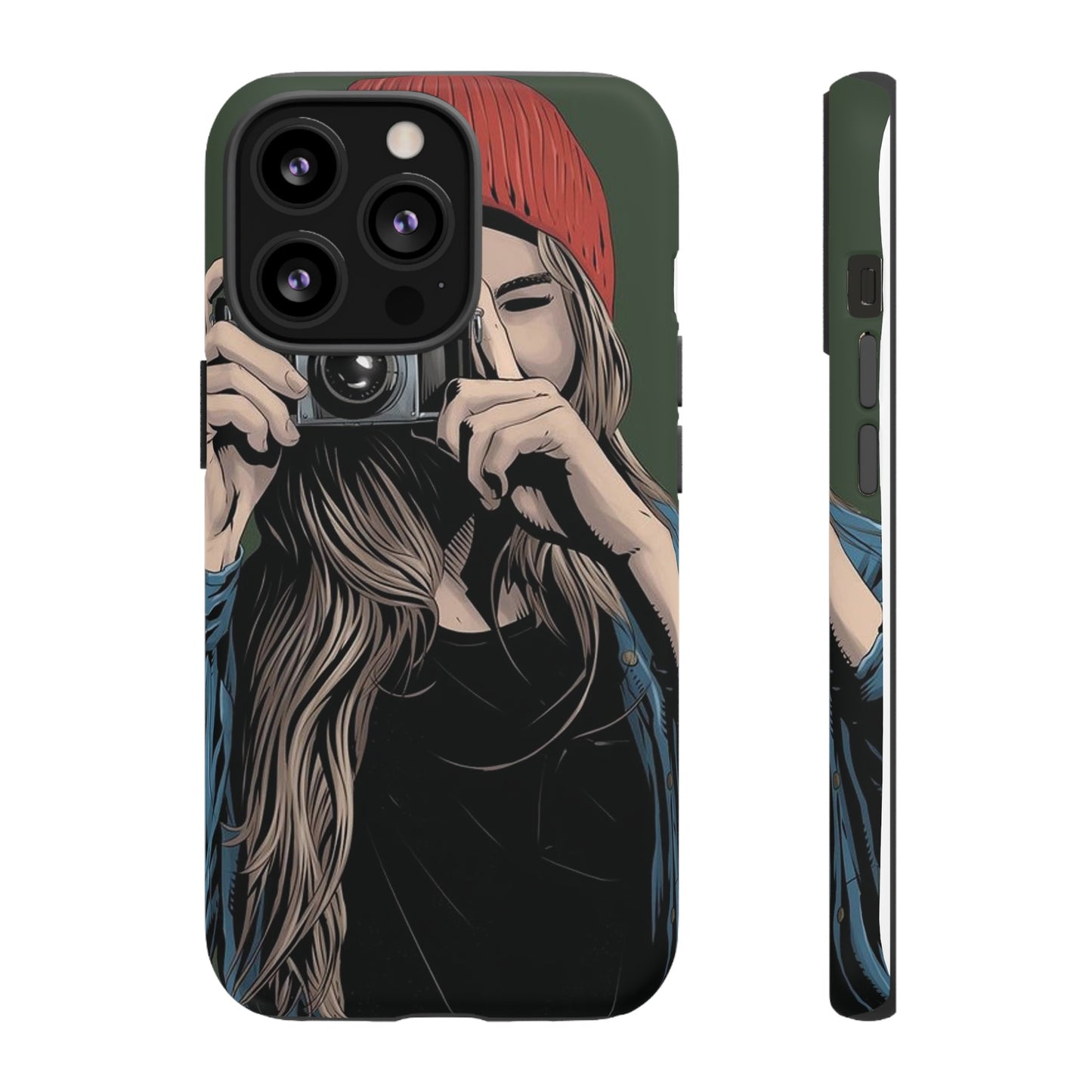 Camera Wallpaper Phone Case | iPhone 15 Plus/ Pro, 14, 13, 12| Google Pixel 7, Pro, 5| Samsung Galaxy S23 All Major Phone Models