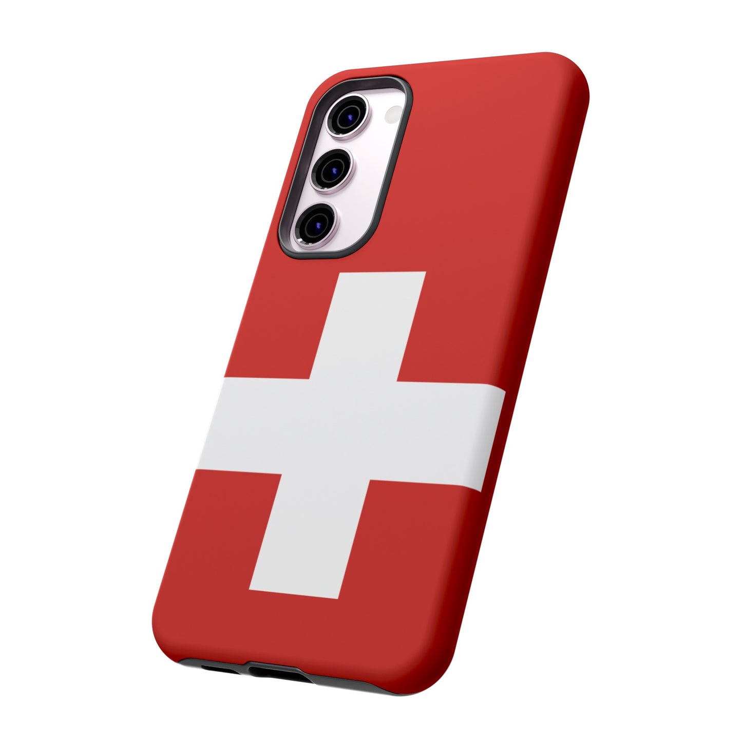 Switzerland Flag Phone Case | iPhone 15 Plus/ Pro, 14, 13, 12| Google Pixel 7, Pro, 5| Samsung Galaxy S23 All Major Phone Models