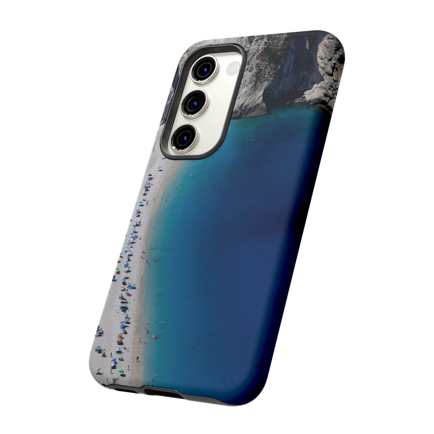 Blue Beach Wallpaper Phone Case | iPhone 15 Plus/ Pro, 14, 13, 12| Google Pixel 7, Pro, 5| Samsung Galaxy S23 All Major Phone Models