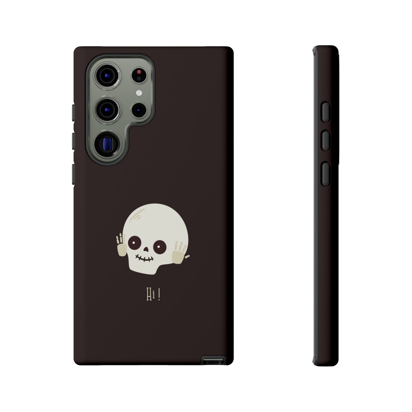 Hello Skull Phone Case | iPhone 15 Plus/ Pro, 14, 13, 12| Google Pixel 7, Pro, 5| Samsung Galaxy S23 All Major Phone Models