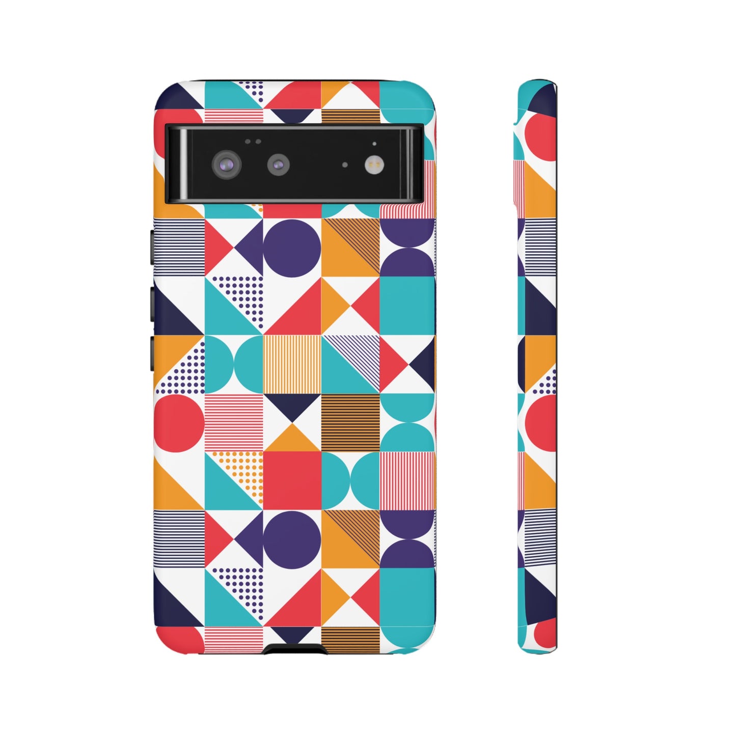 Geometric Patterned Wallpaper Phone Case | iPhone 15 Plus/ Pro, 14, 13, 12| Google Pixel 7, Pro, 5|Samsung Galaxy S23 All Major Phone Models