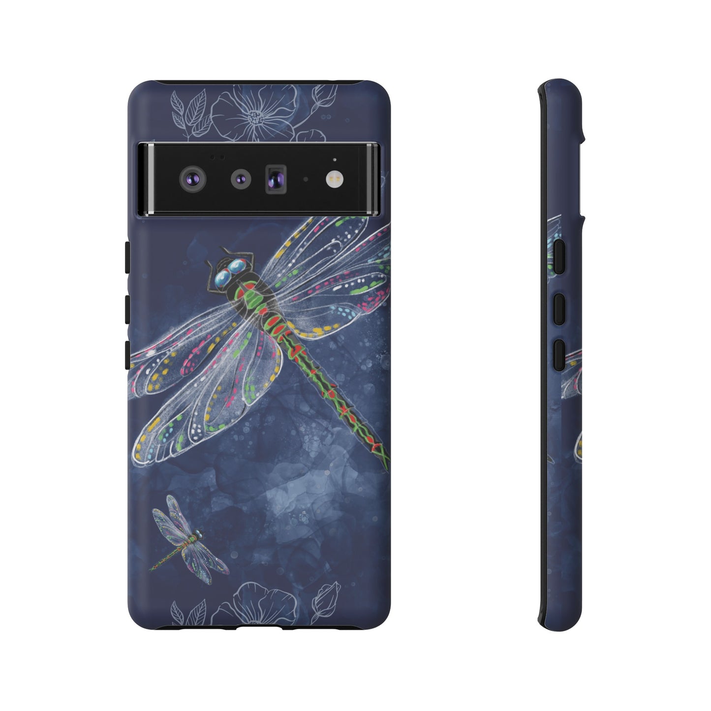 Dragonfly Wallpaper Phone Case | iPhone 15 Plus/ Pro, 14, 13, 12| Google Pixel 7, Pro, 5| Samsung Galaxy S23 All Major Phone Models