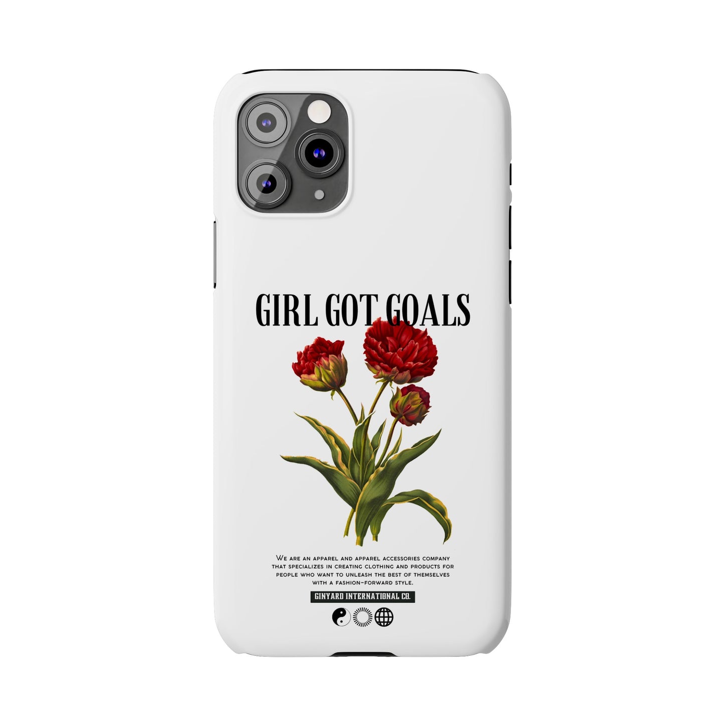 Girl Got Goals Phone Case | iPhone 15 Plus/ Pro, 14, 13, 12|