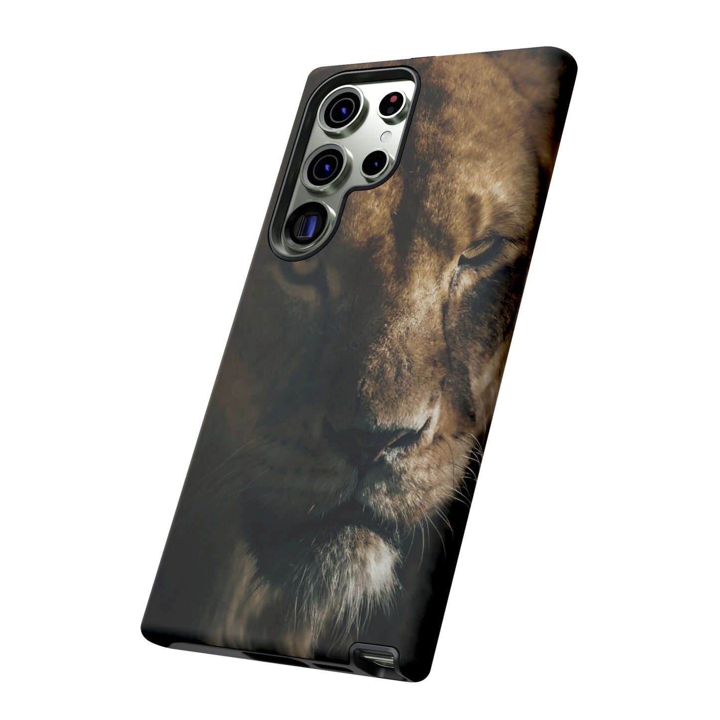 Lion Wallpaper Phone Case | iPhone 15 Plus/ Pro, 14, 13, 12| Google Pixel 7, Pro, 5| Samsung Galaxy S23 All Major Phone Models