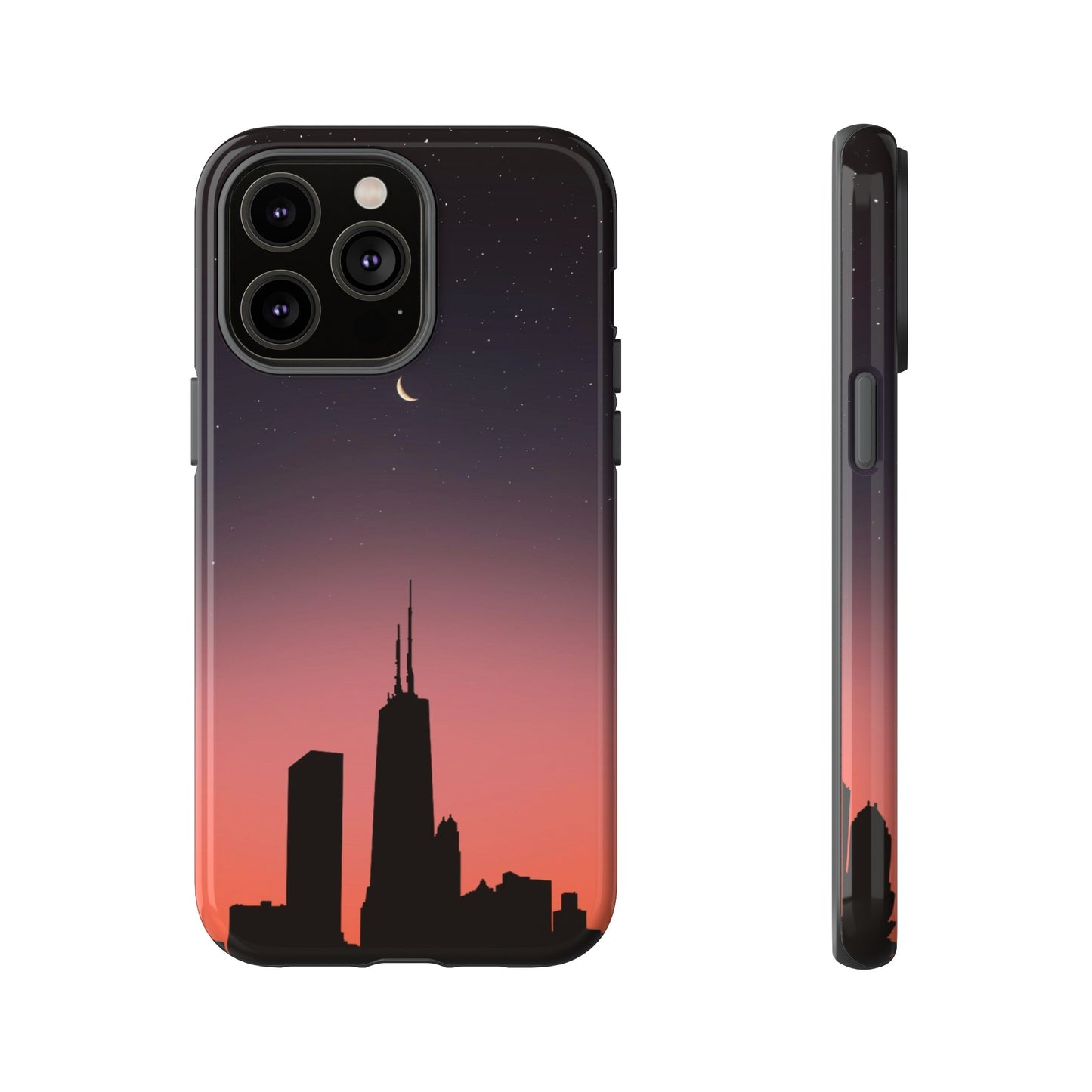 Chicago Skyline Wallpaper Phone Case | iPhone 15 Plus/ Pro, 14, 13, 12| Google Pixel 7, Pro, 5| Samsung Galaxy S23 All Major Phone Models