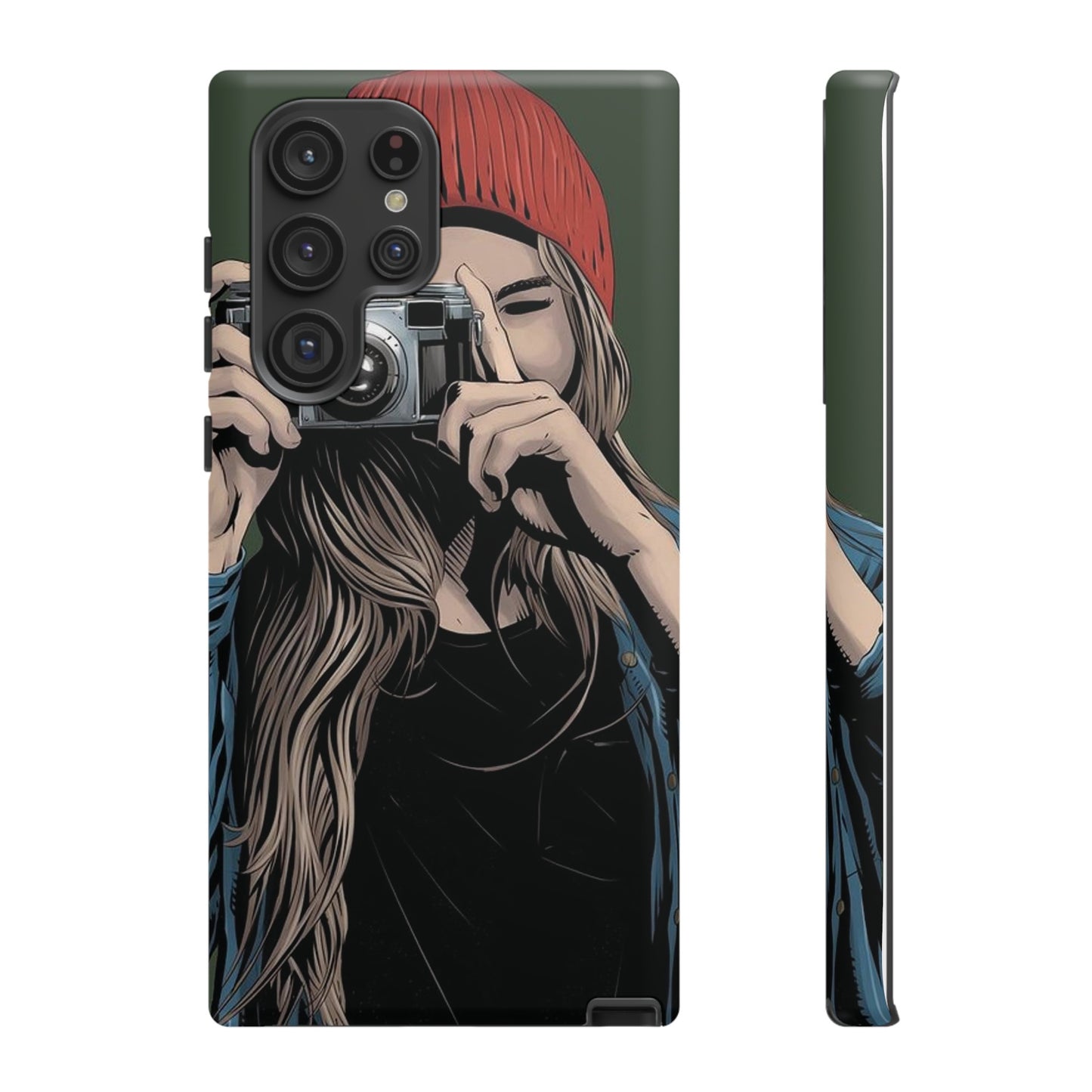 Camera Wallpaper Phone Case | iPhone 15 Plus/ Pro, 14, 13, 12| Google Pixel 7, Pro, 5| Samsung Galaxy S23 All Major Phone Models